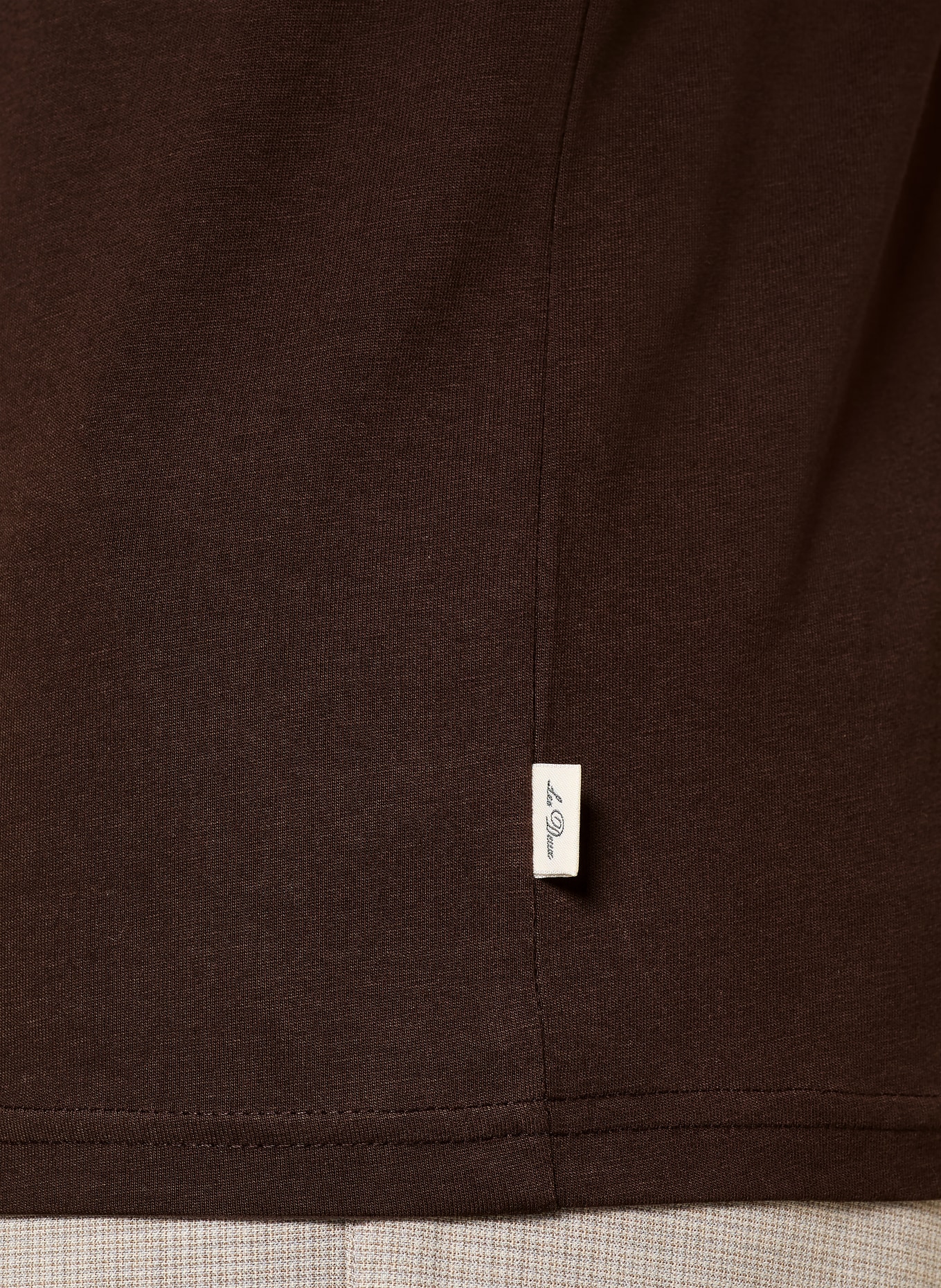 LES DEUX T-shirt: DARK BROWN