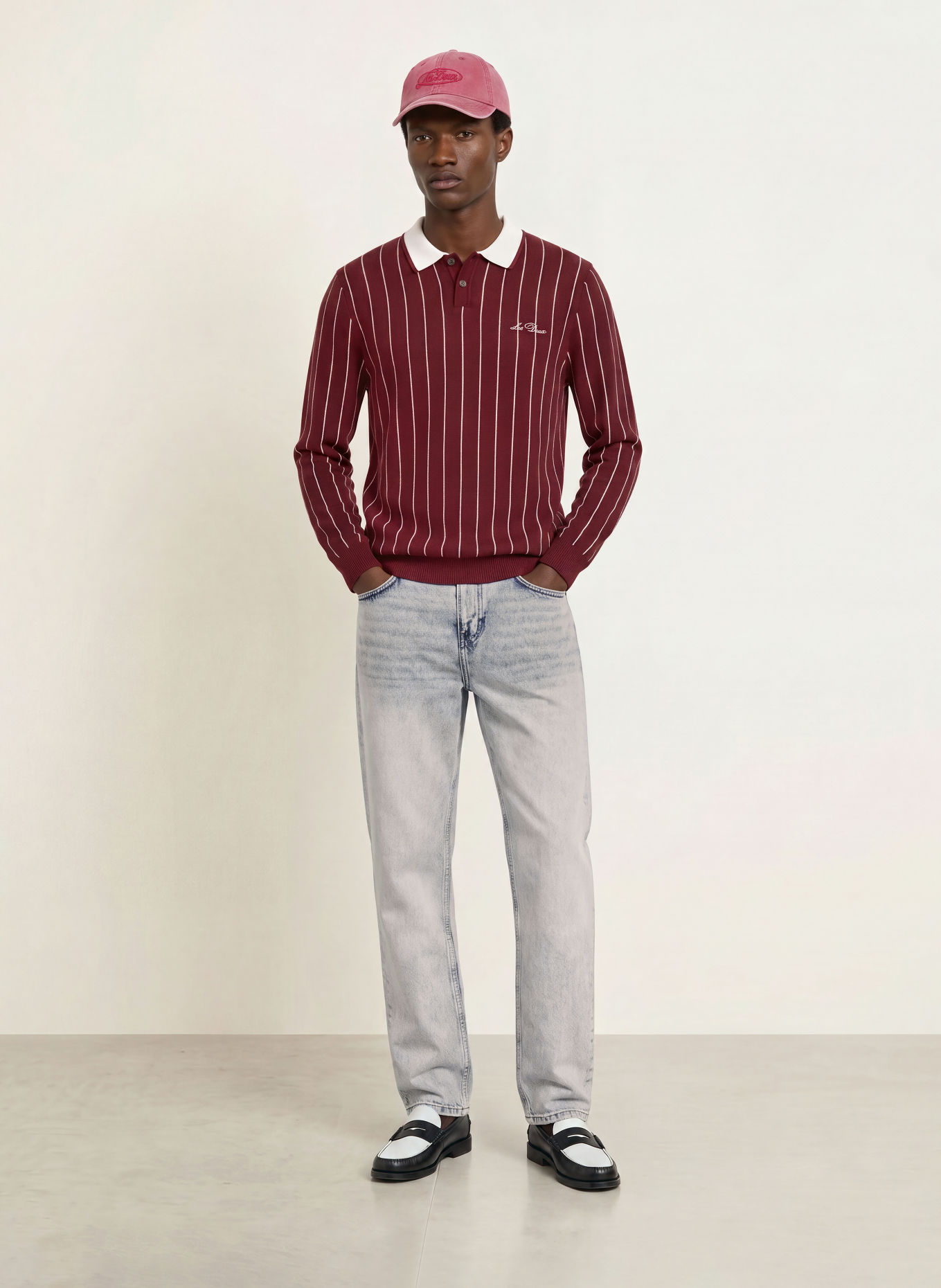 LES DEUX Jean RYDER coupe régulière: 458 LIGHT INDIGO WASH