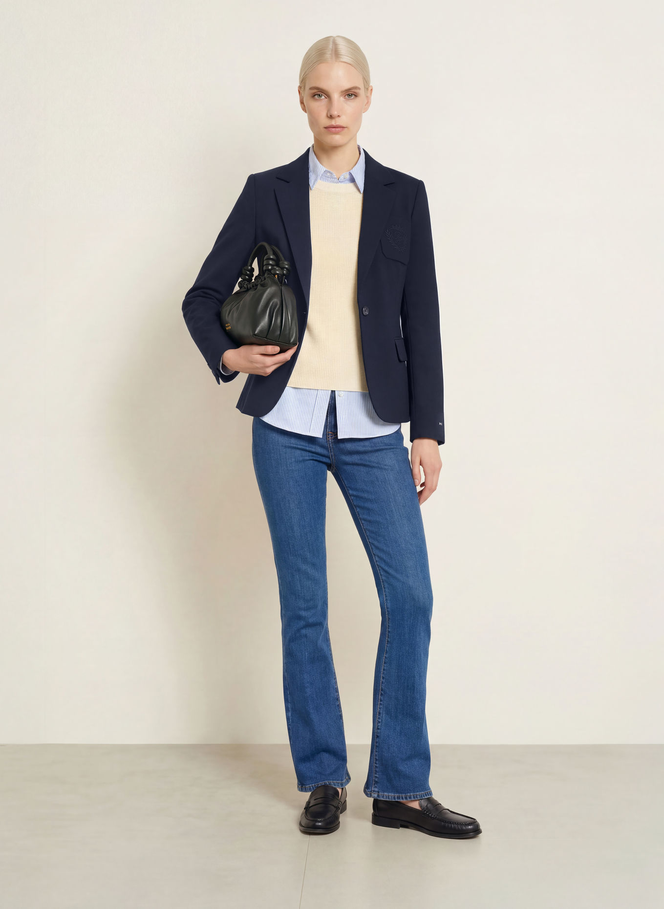 TOMMY HILFIGER Blazer: DUNKELBLAU