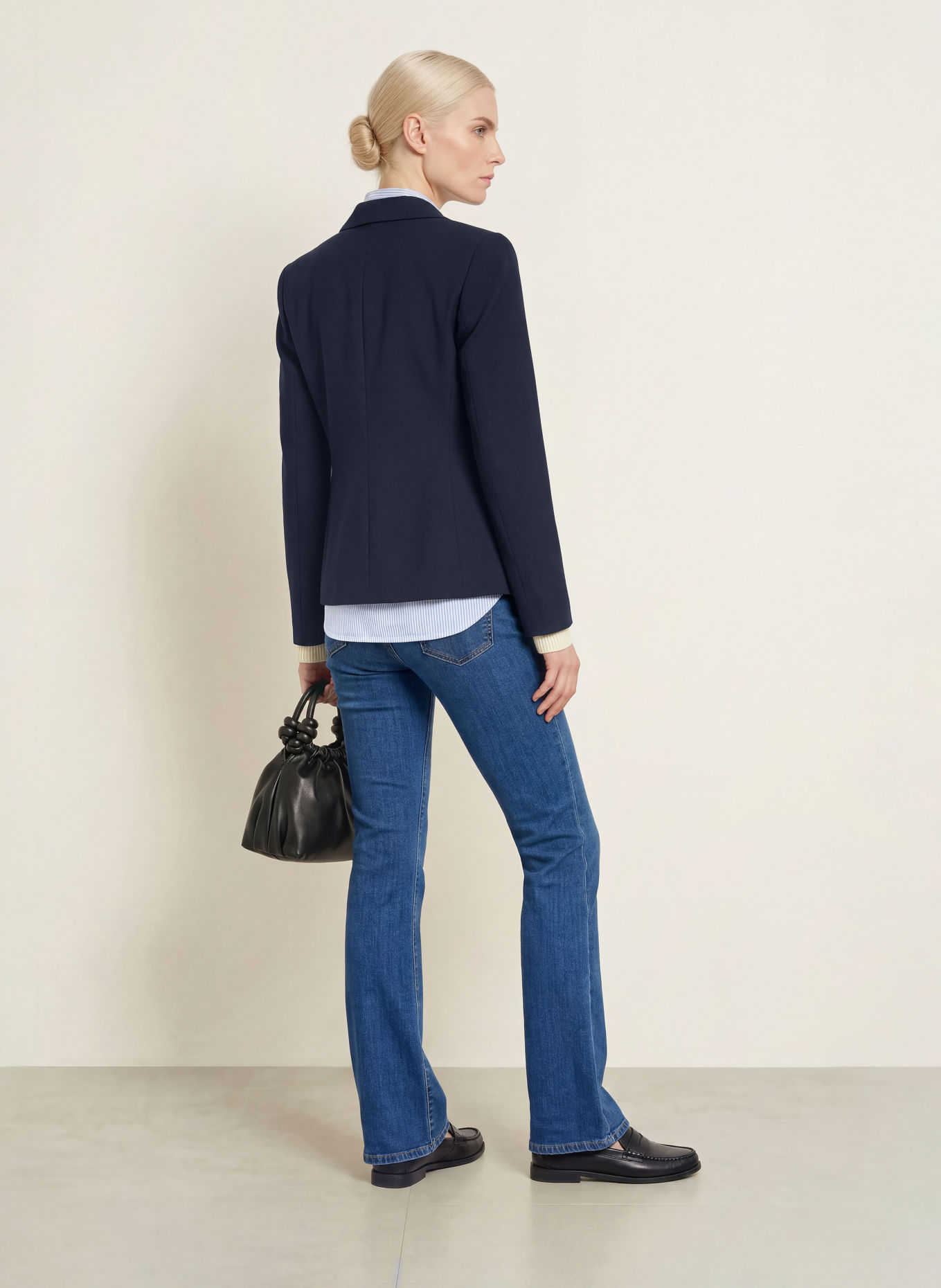 TOMMY HILFIGER Blazer: DUNKELBLAU