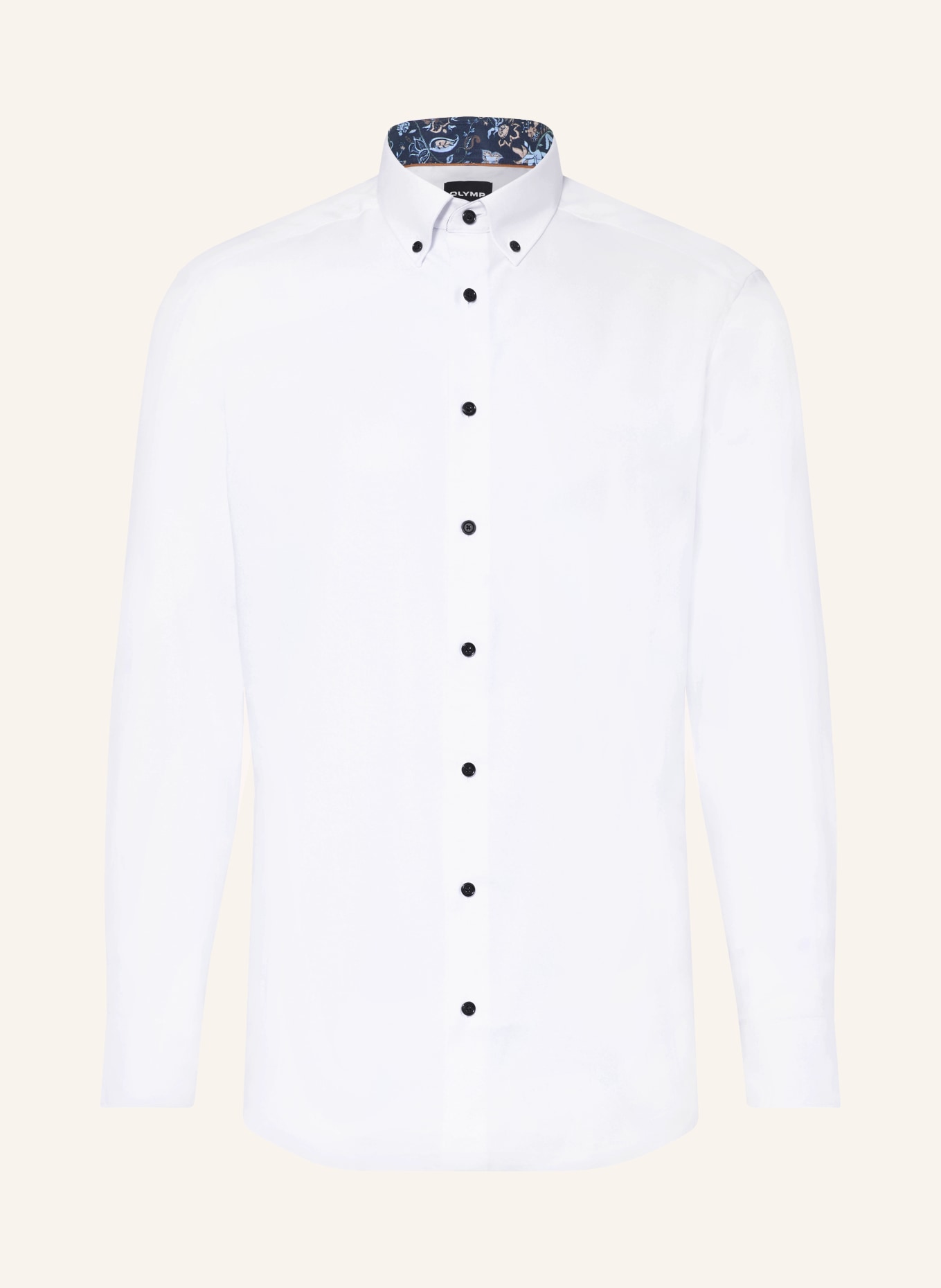 OLYMP Chemise Luxor, coupe moderne: BLANC