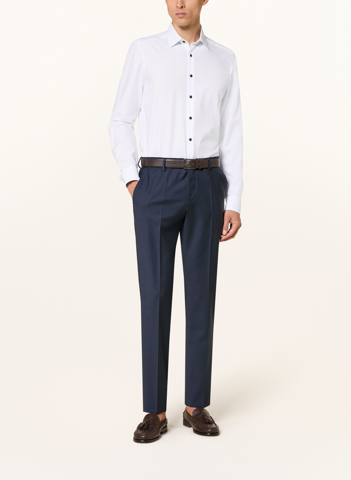 OLYMP Hemd Level Five body fit: WEISS