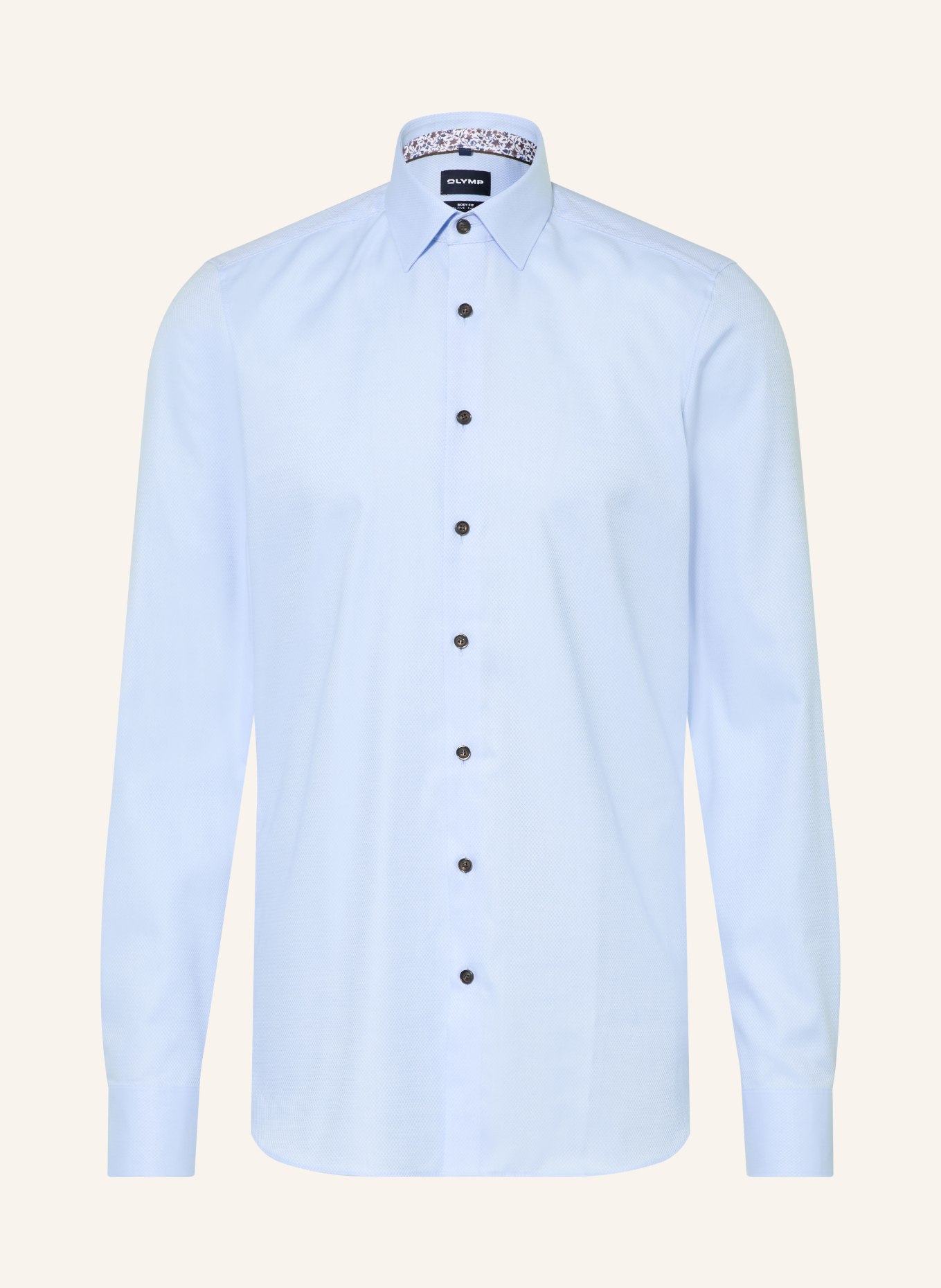 OLYMP Hemd Level Five body fit: HELLBLAU