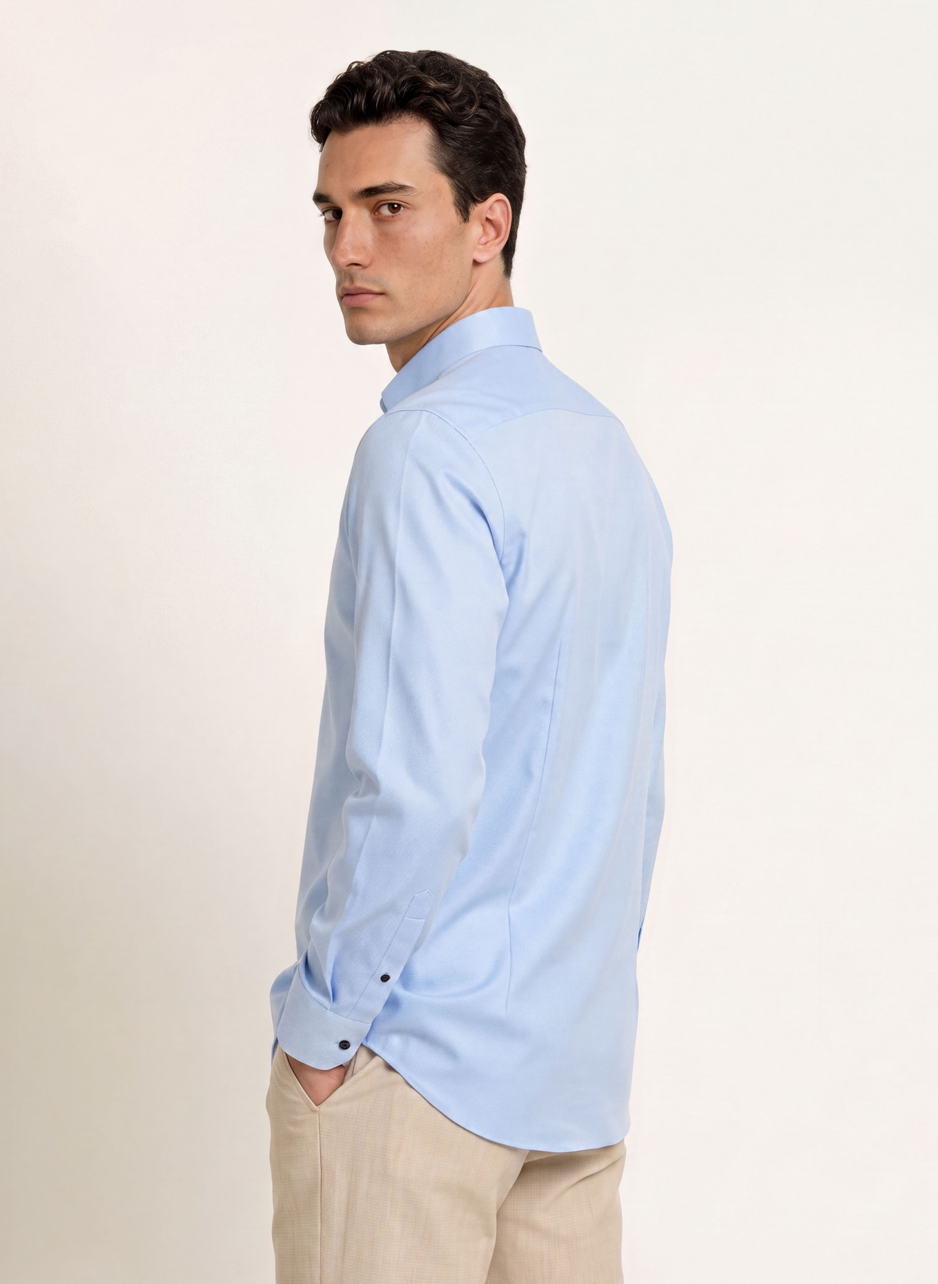 OLYMP Hemd Level Five body fit: HELLBLAU