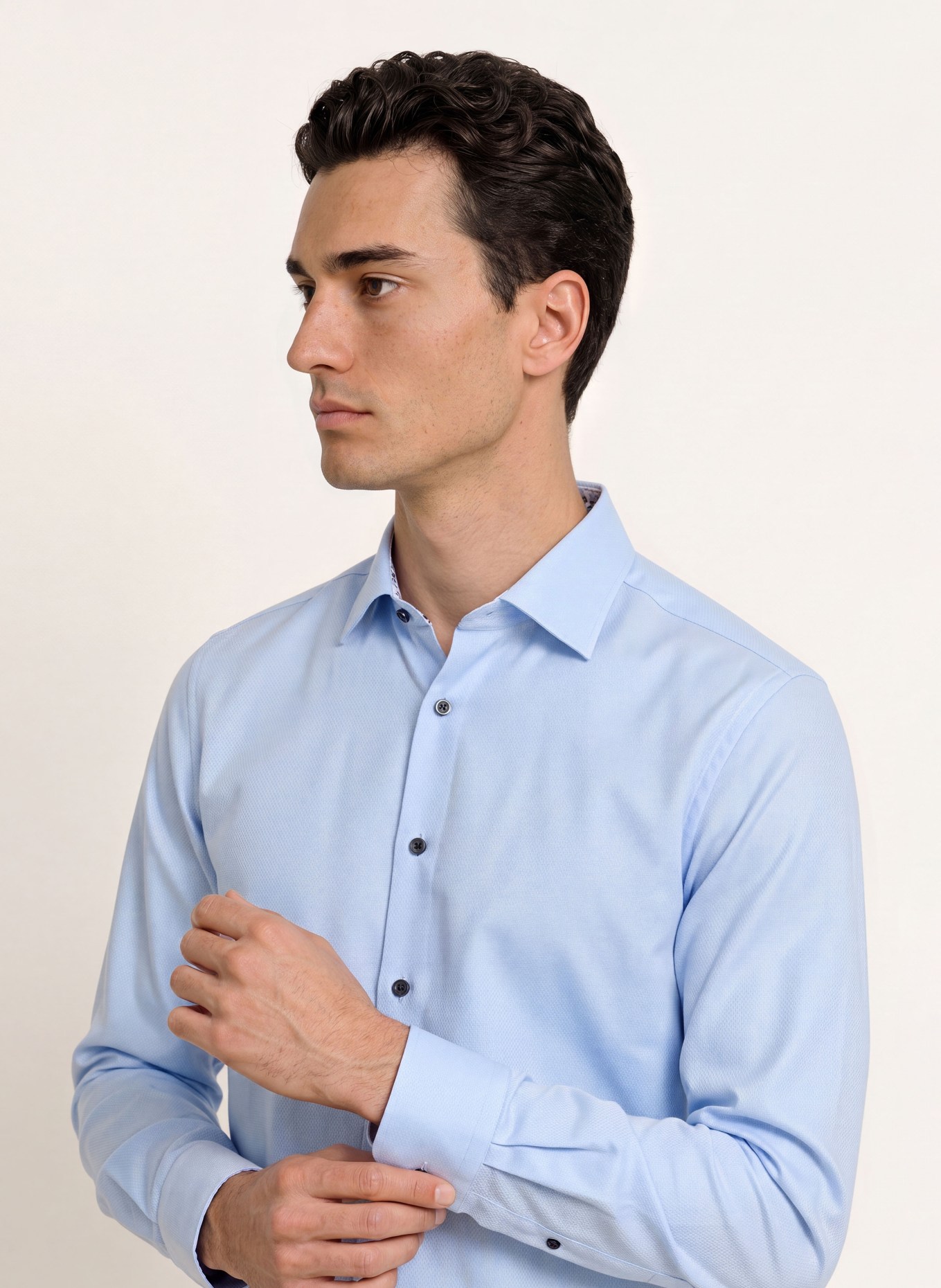 OLYMP Hemd Level Five body fit: HELLBLAU