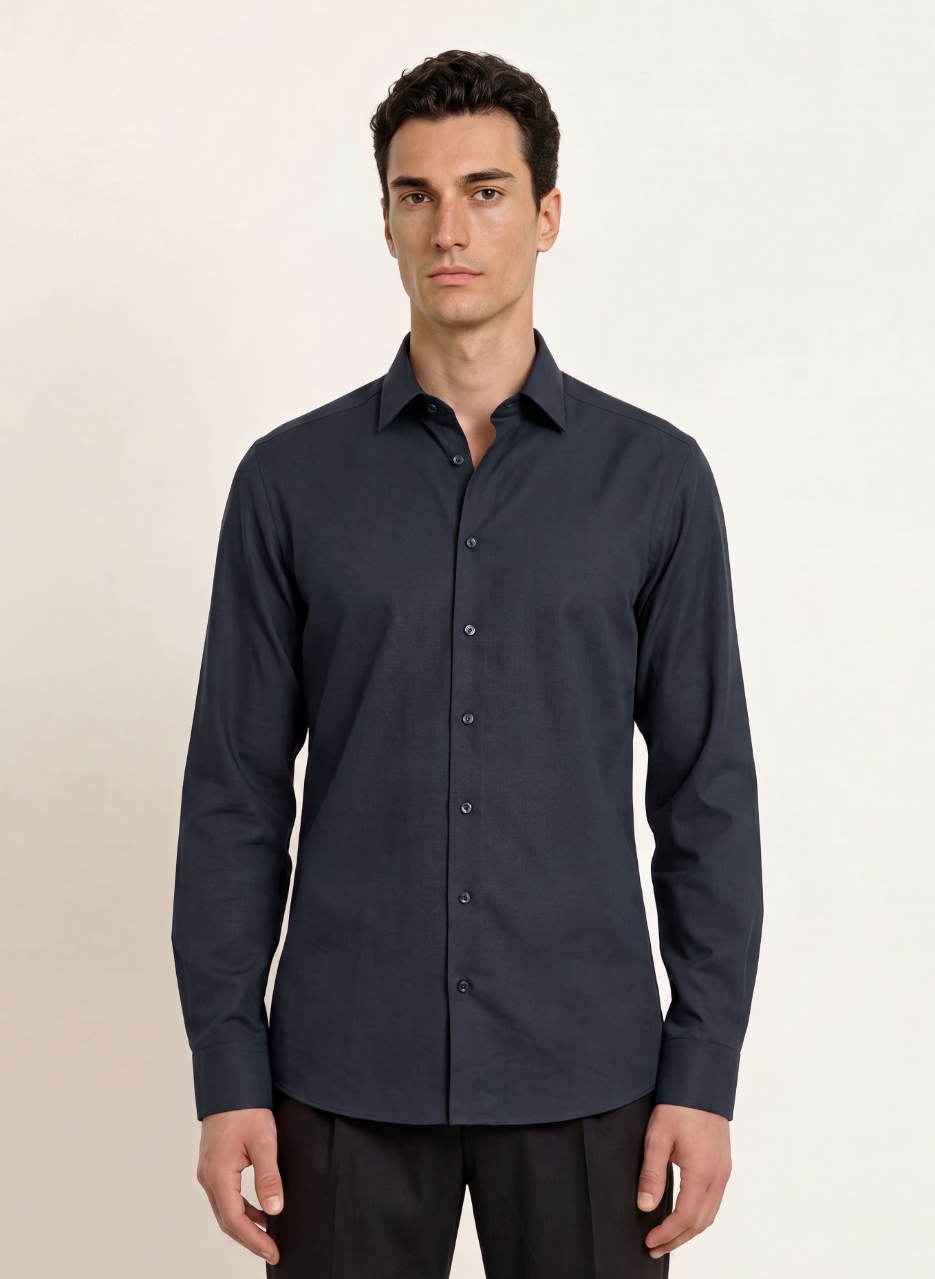 OLYMP Hemd Luxor modern fit: DUNKELBLAU