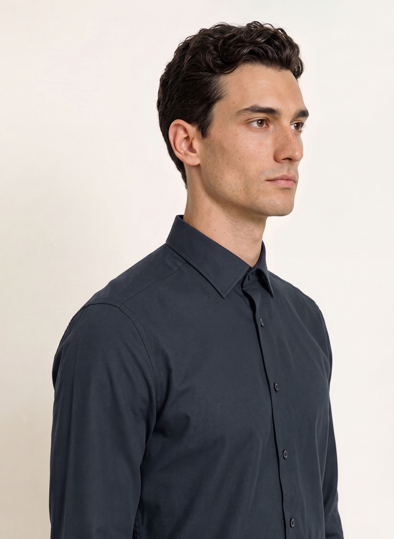OLYMP Hemd Luxor modern fit: DUNKELBLAU