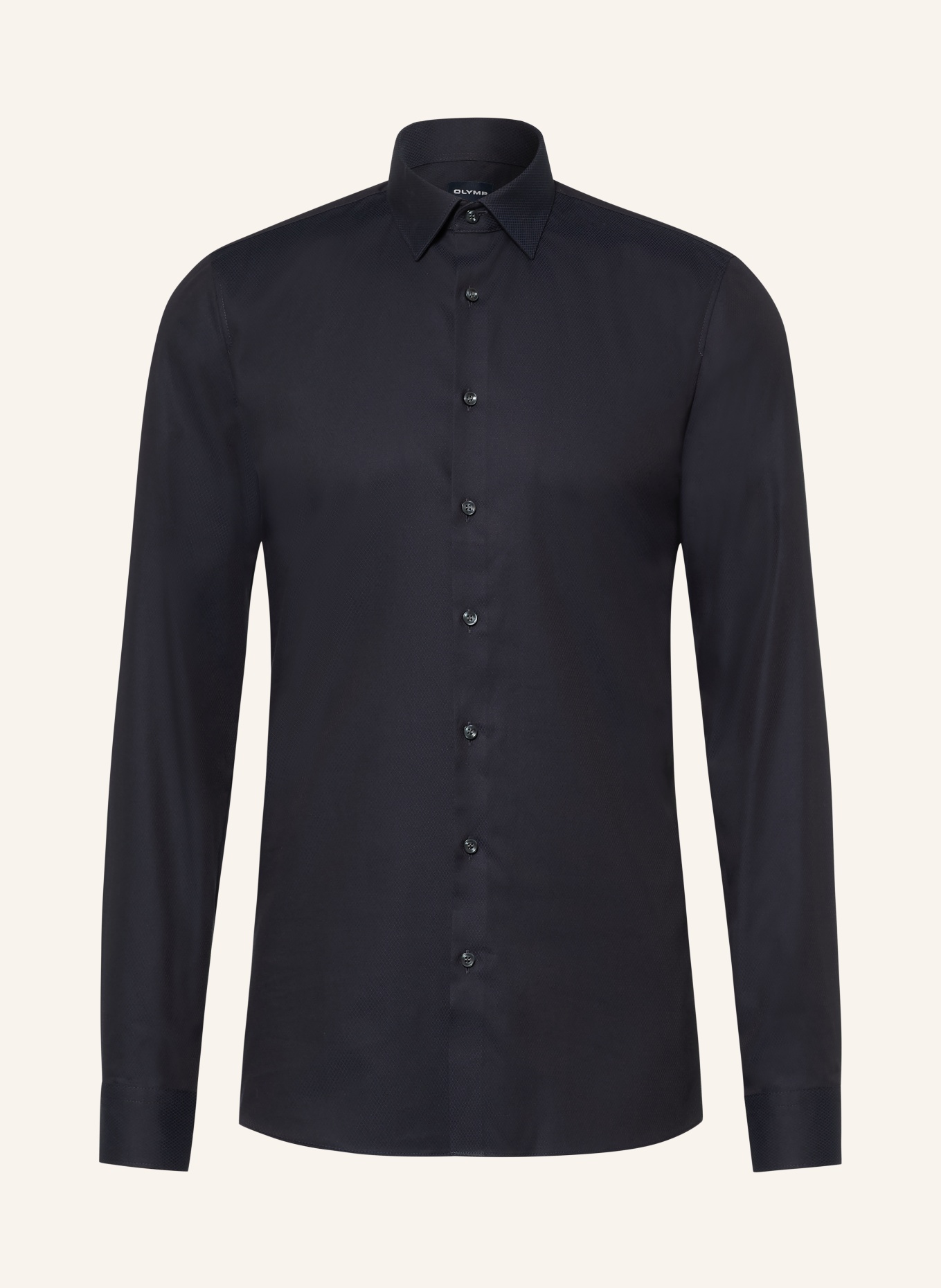 OLYMP Hemd No. Six super slim stretchable: DUNKELBLAU / BLAU