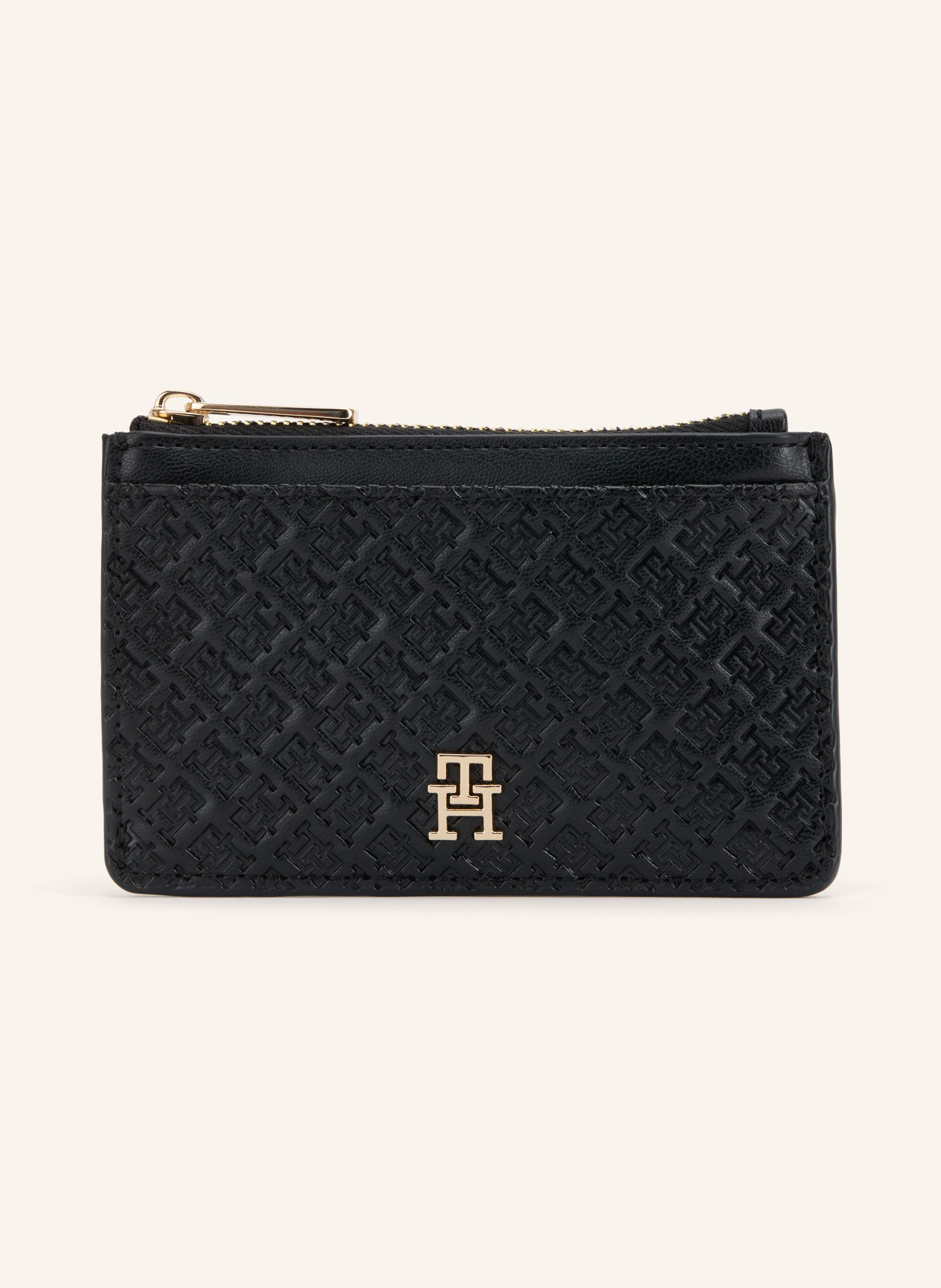 TOMMY HILFIGER Kartenetui: SCHWARZ