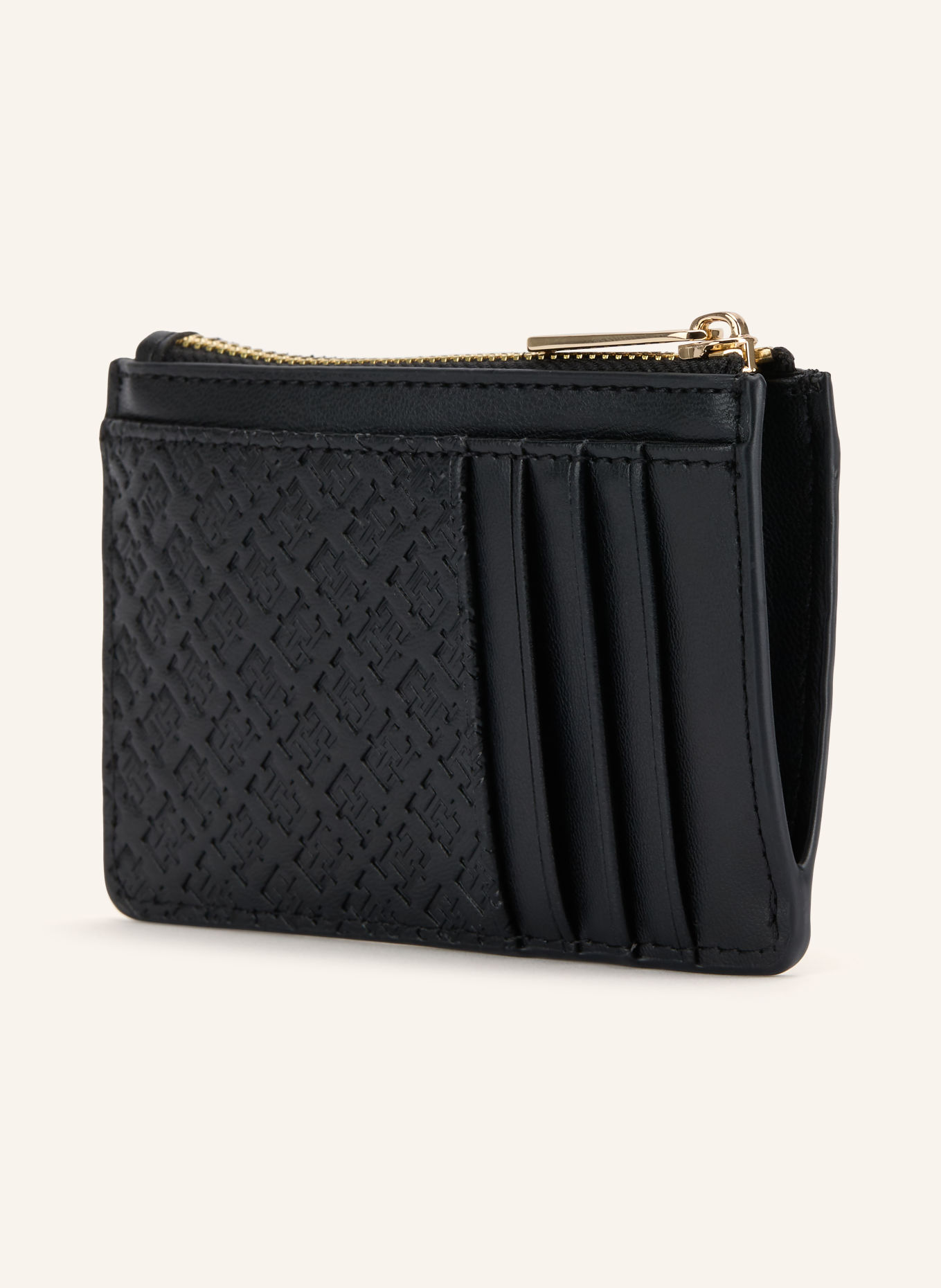 TOMMY HILFIGER Kartenetui: SCHWARZ