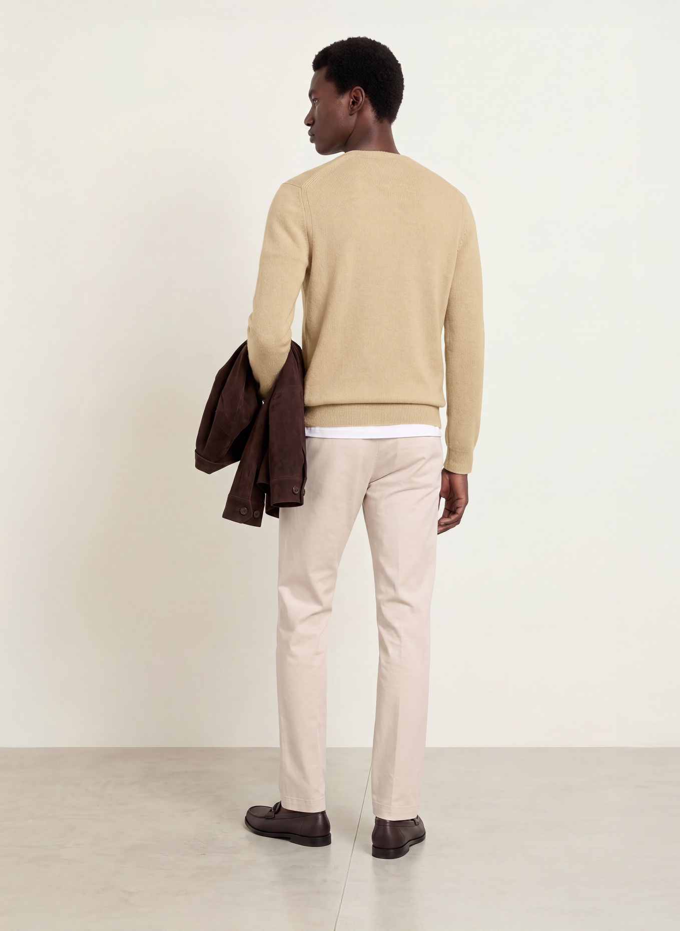 OLYMP Pullover: BEIGE