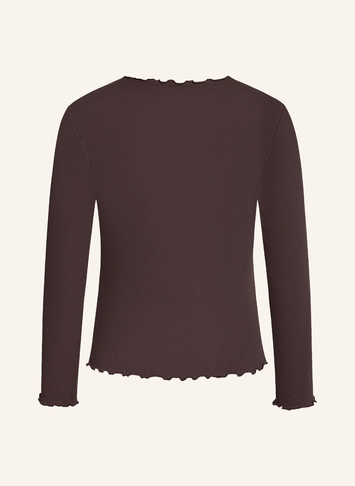 CARTOON Long-sleeve shirt: DARK BROWN
