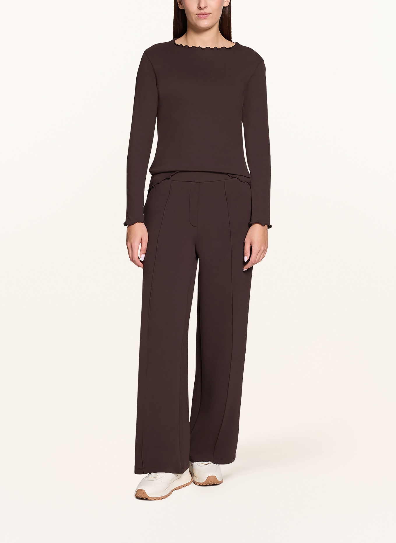 CARTOON Long-sleeve shirt: DARK BROWN