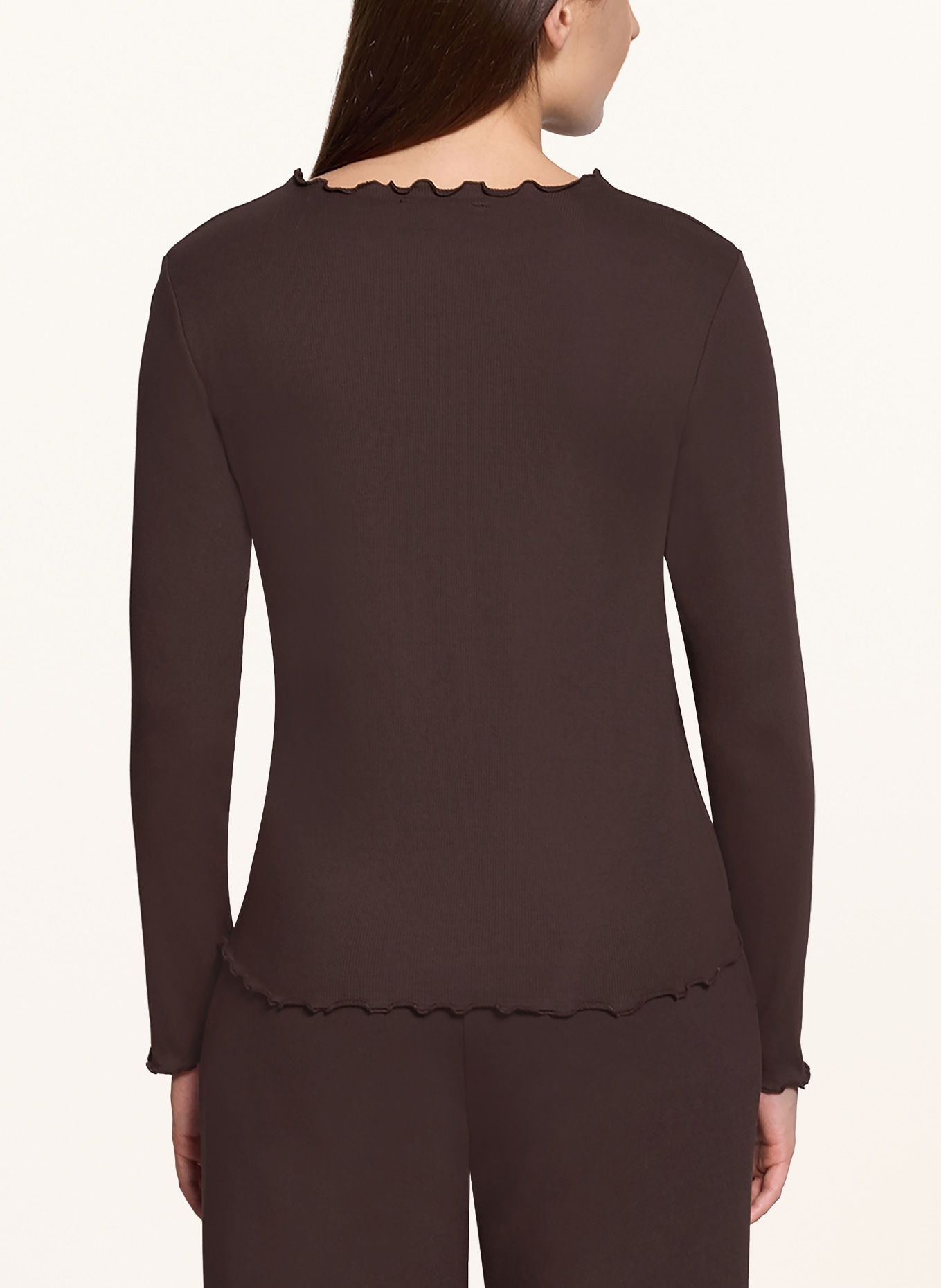 CARTOON Long-sleeve shirt: DARK BROWN
