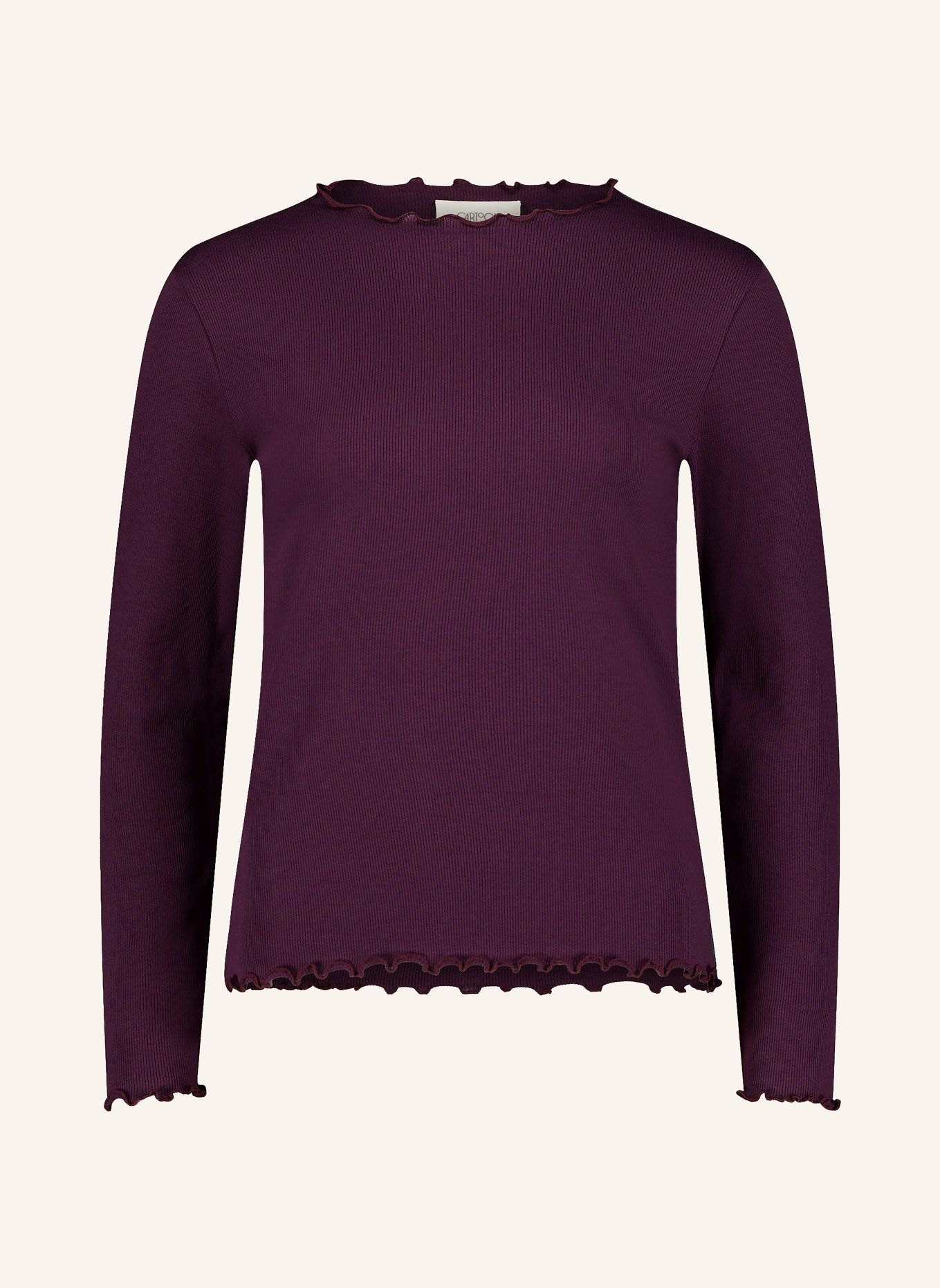 CARTOON Longsleeve: DUNKELLILA