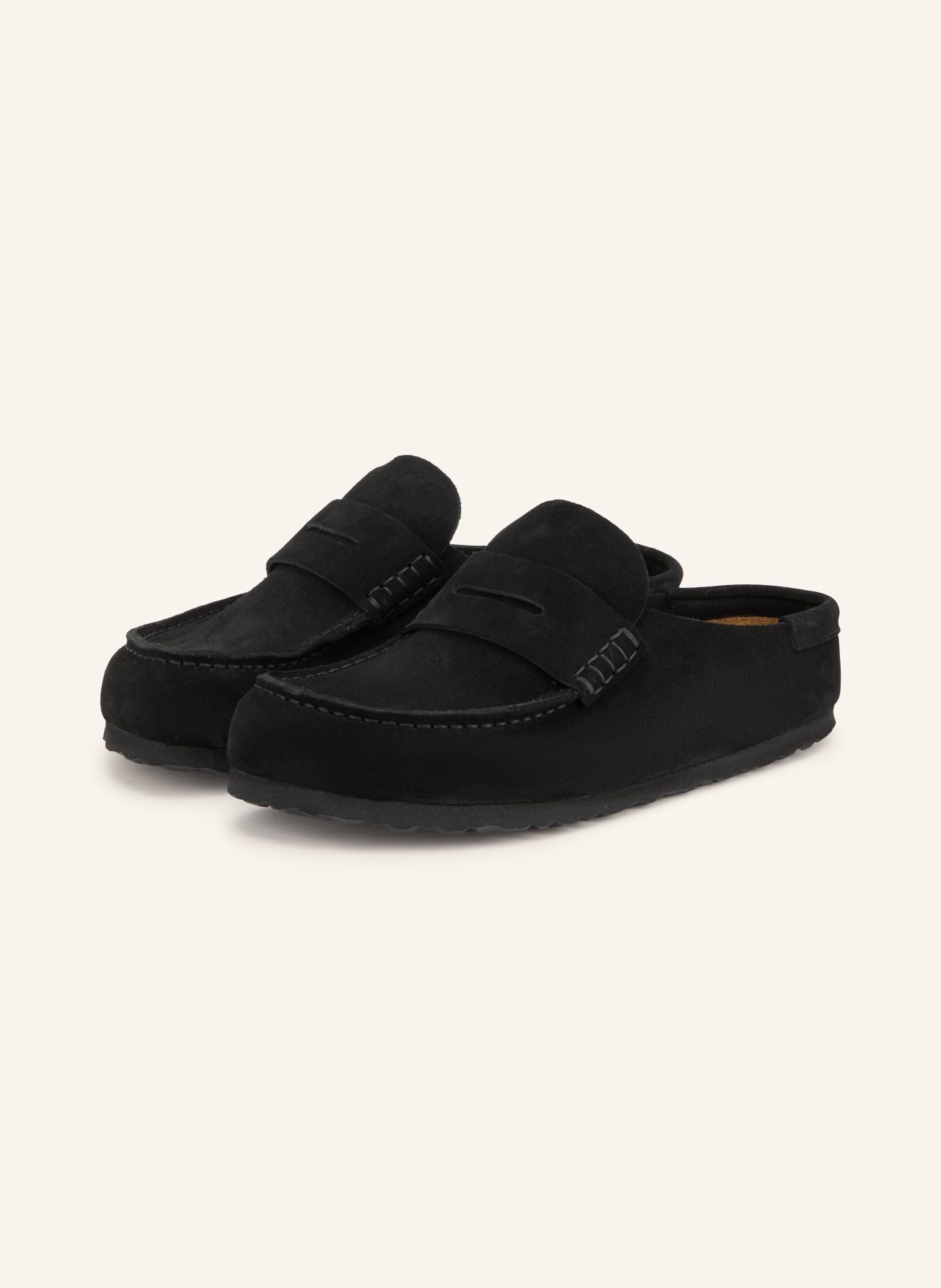 BIRKENSTOCK Sandales ouvertes NAPLES WRAPPED: NOIR