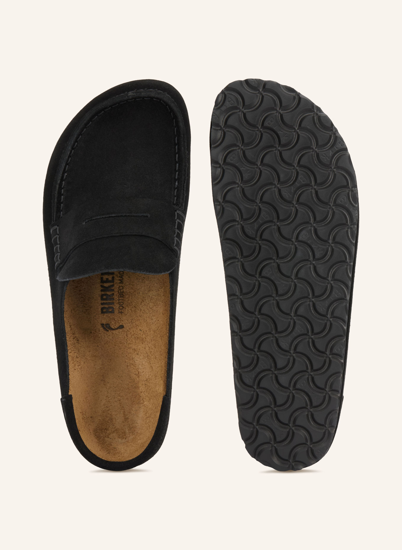BIRKENSTOCK Sandales ouvertes NAPLES WRAPPED: NOIR