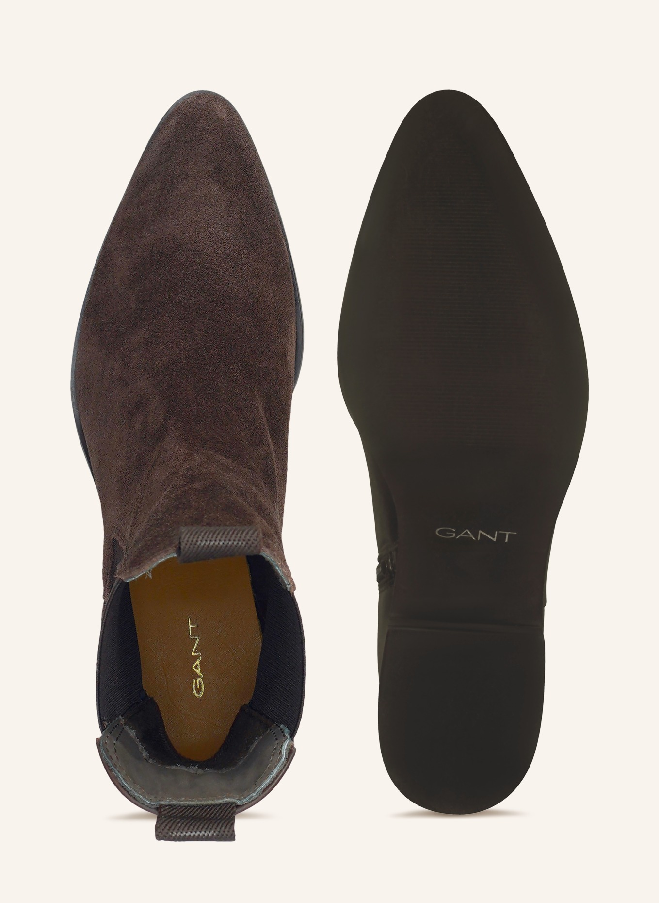 GANT Chelsea boots ST BROOMLY: DARK BROWN