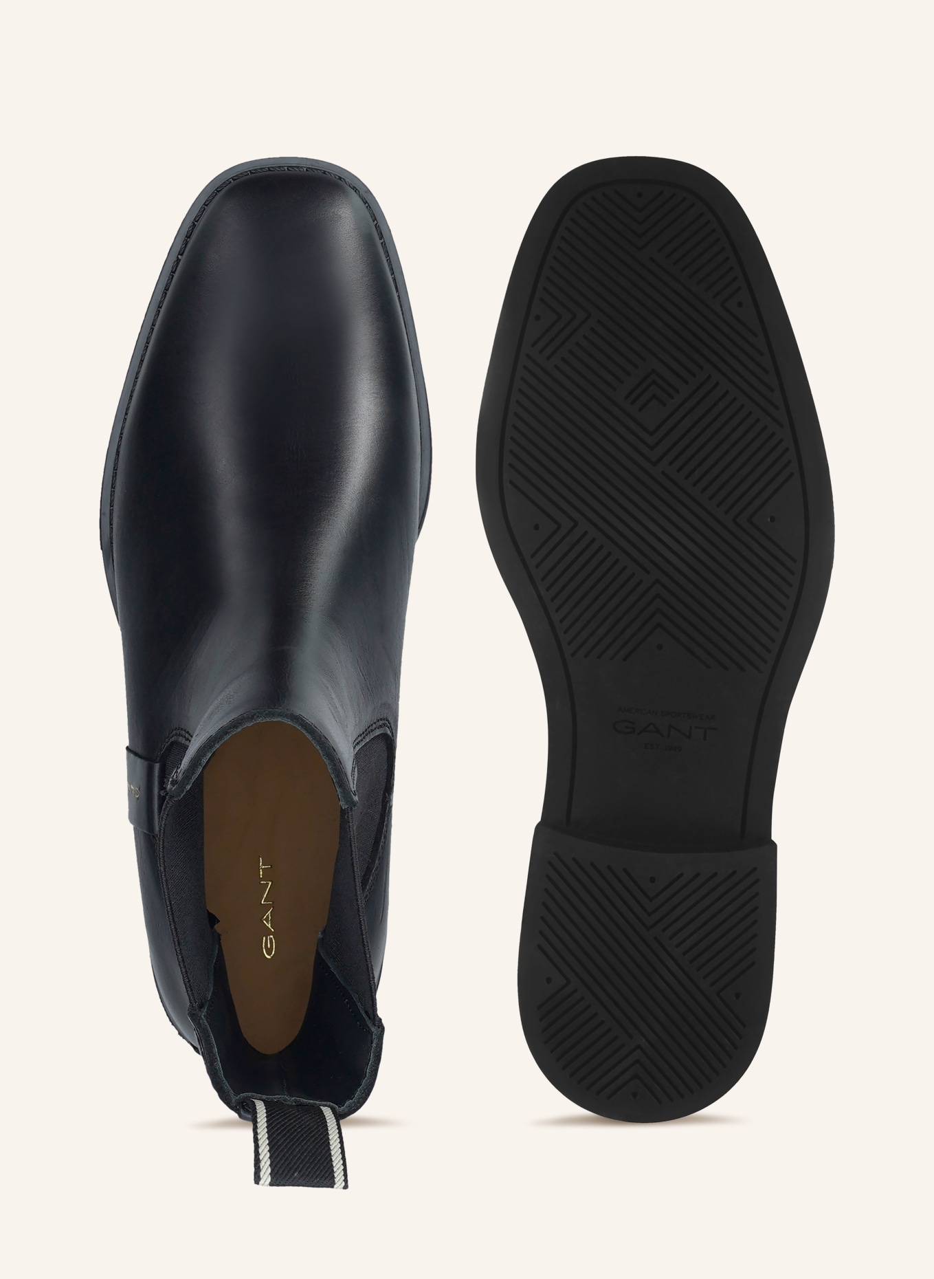 GANT Bottines Chelsea FAYY: NOIR