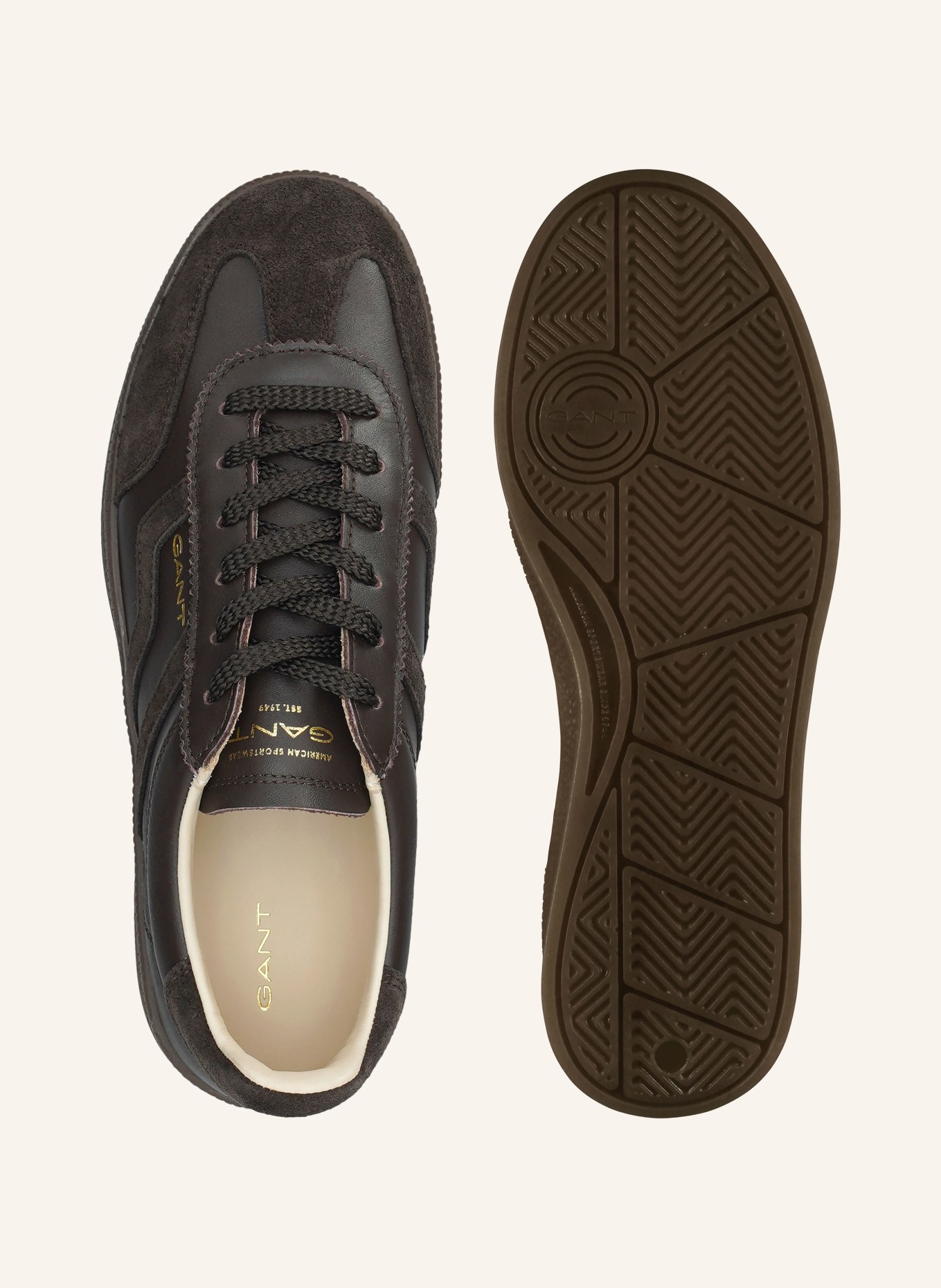 GANT Sneaker CUZIMA: DUNKELBRAUN