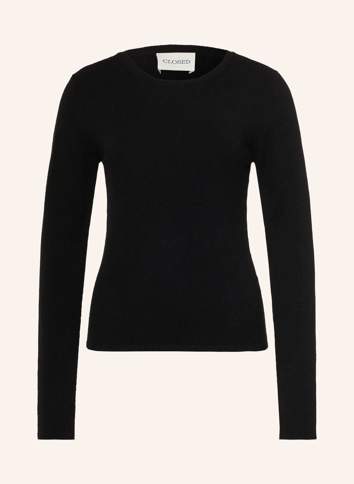 CLOSED Pullover: SCHWARZ