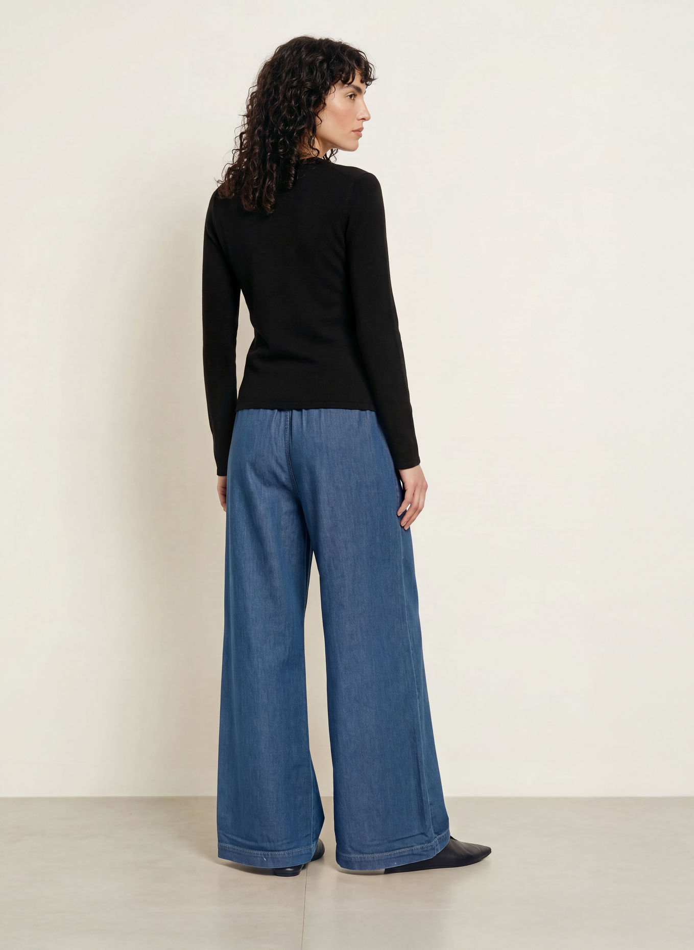 CLOSED Pullover: SCHWARZ
