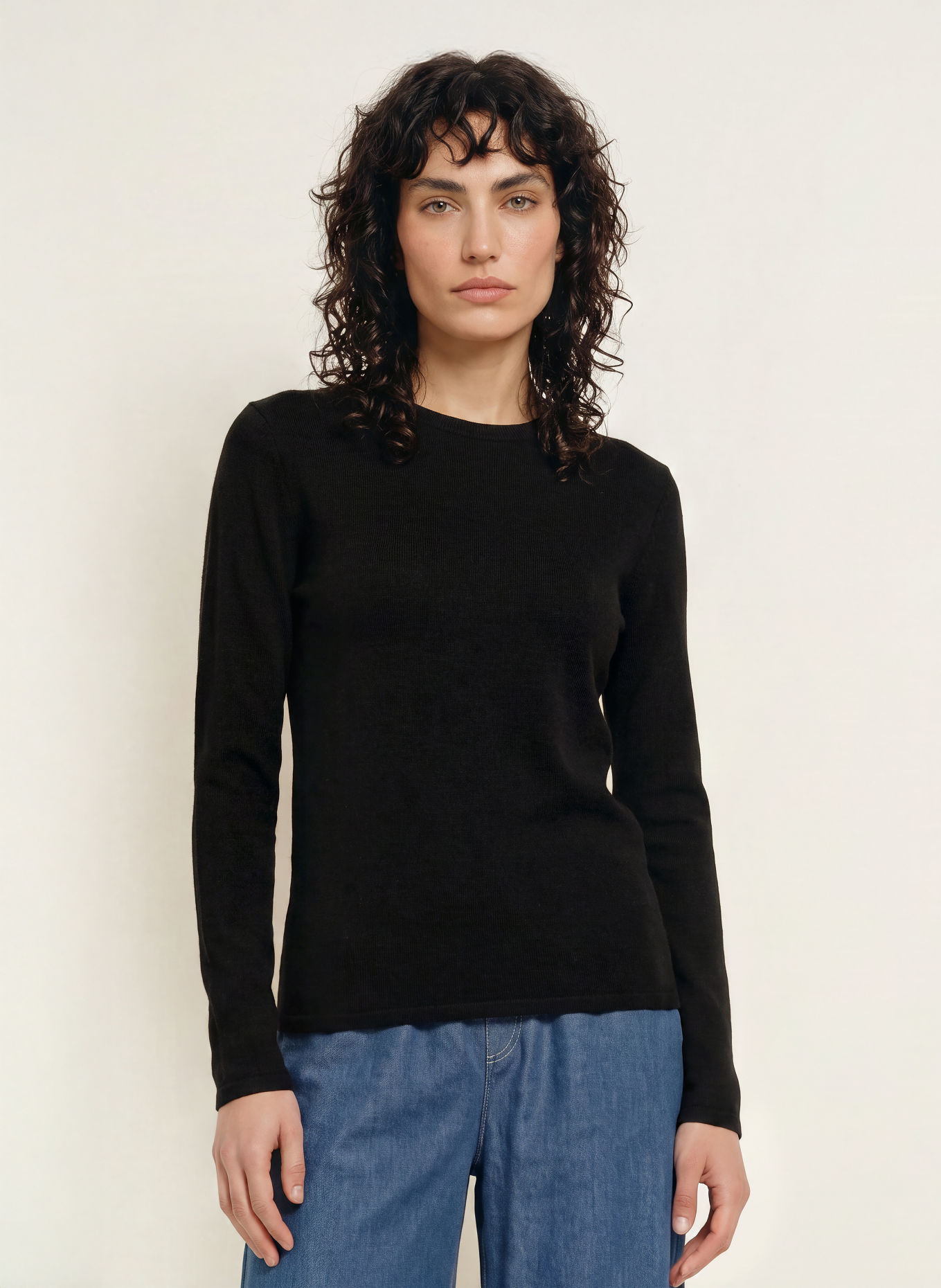CLOSED Pullover: SCHWARZ