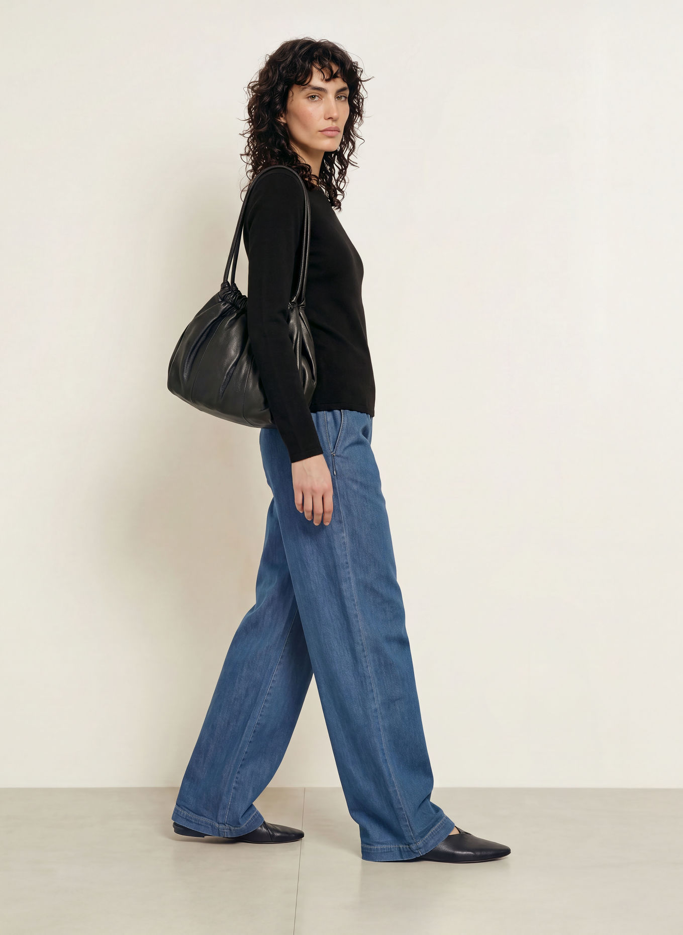 CLOSED Pullover: SCHWARZ