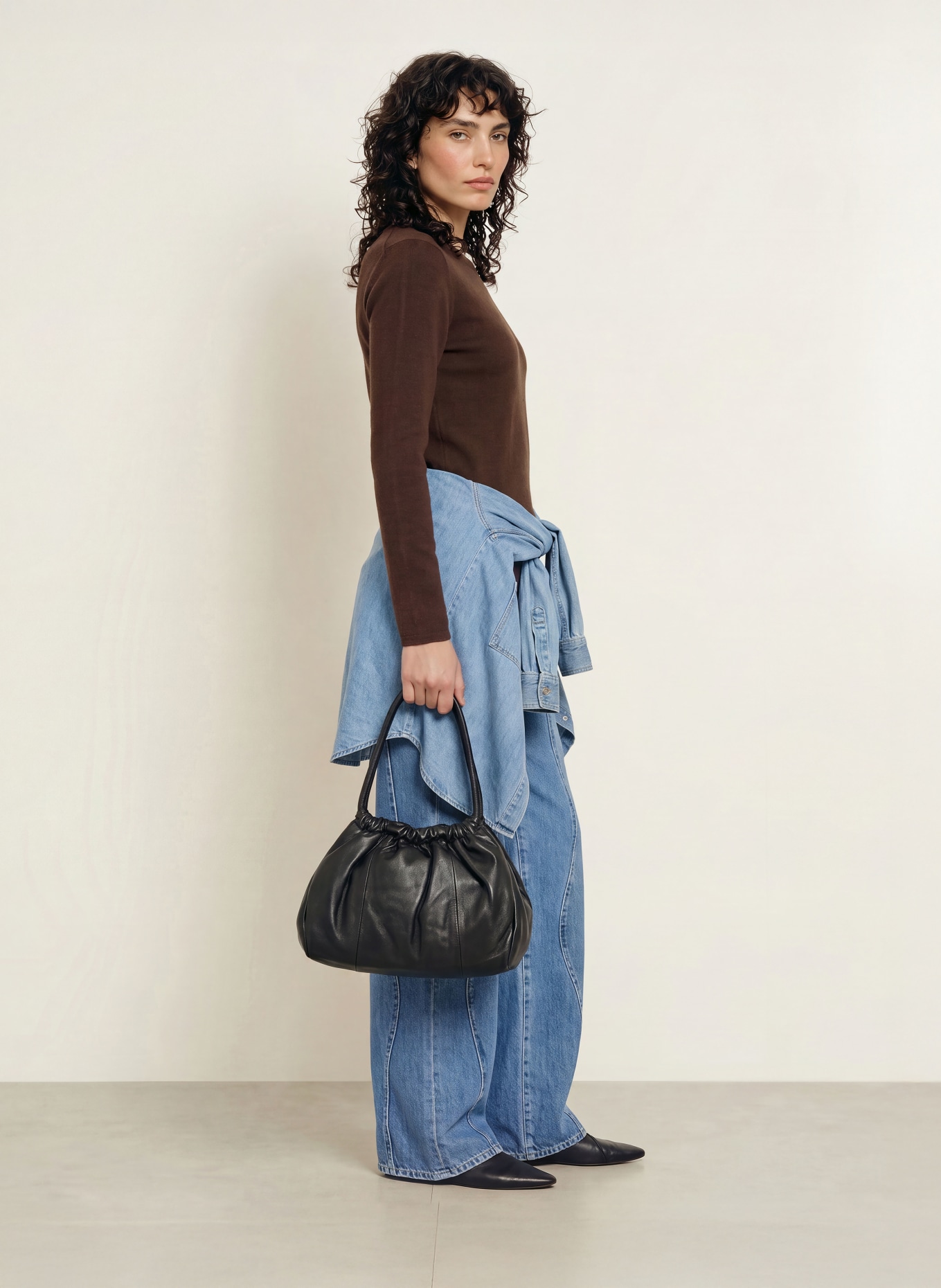 CLOSED Trui: MARRON FONCÉ