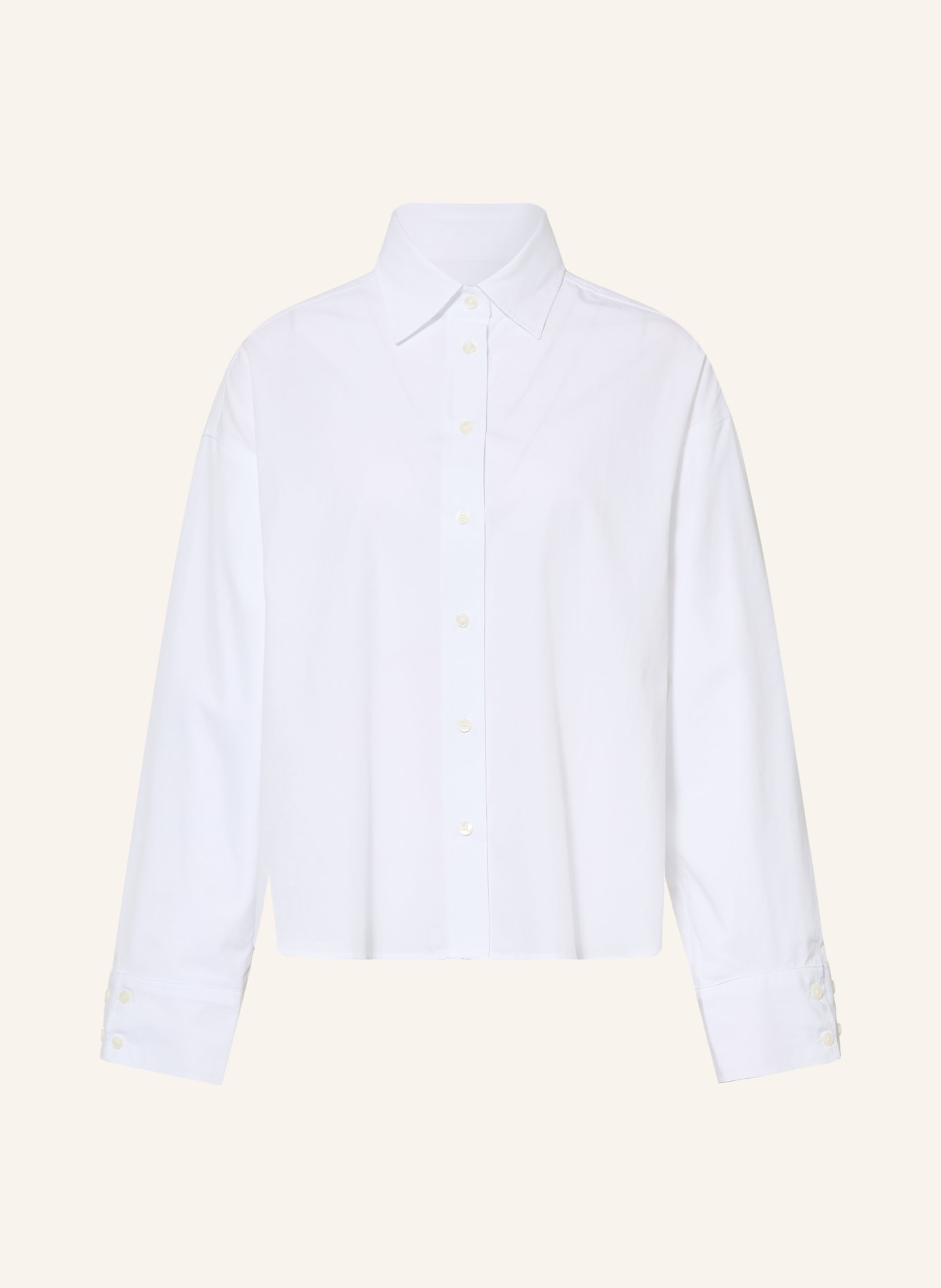 CLOSED Overhemdblouse: WIT