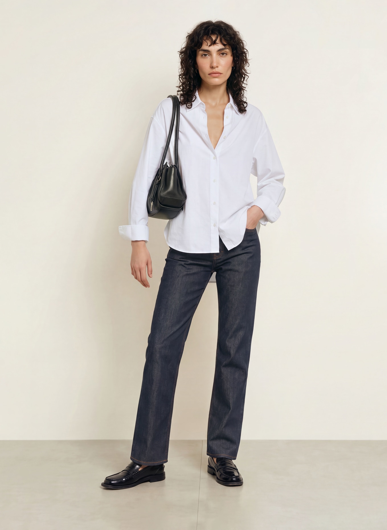 CLOSED Overhemdblouse: WIT