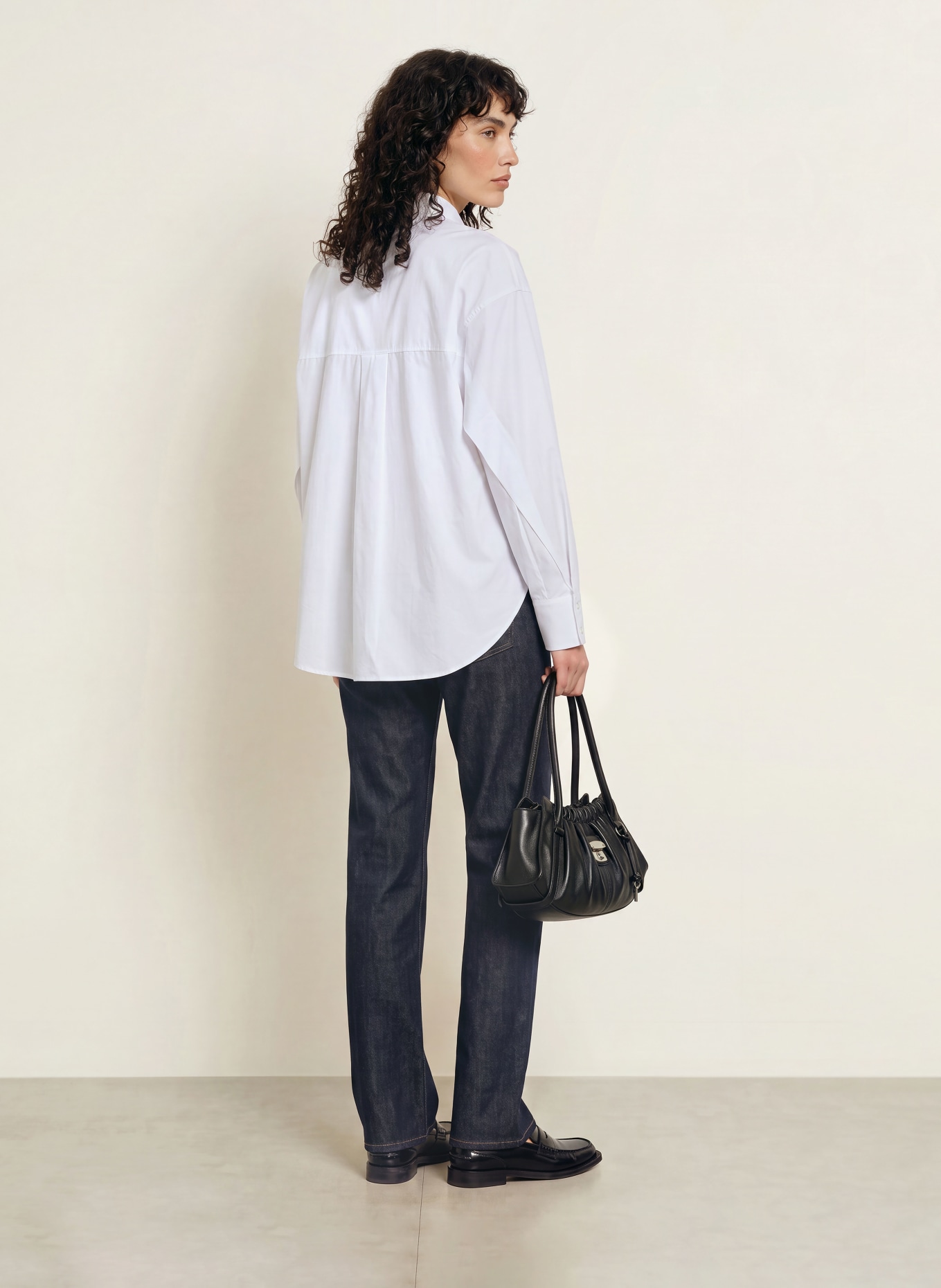 CLOSED Overhemdblouse: WIT