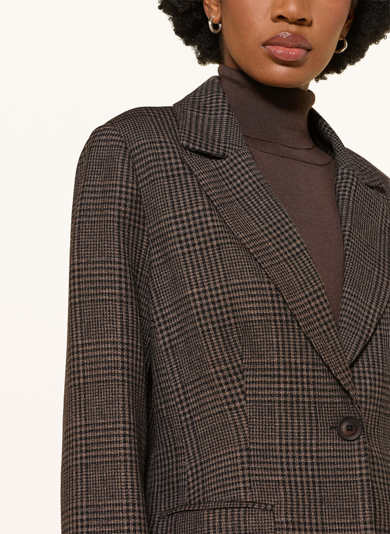 MRS & HUGS Blazer: BRAUN / SCHWARZ