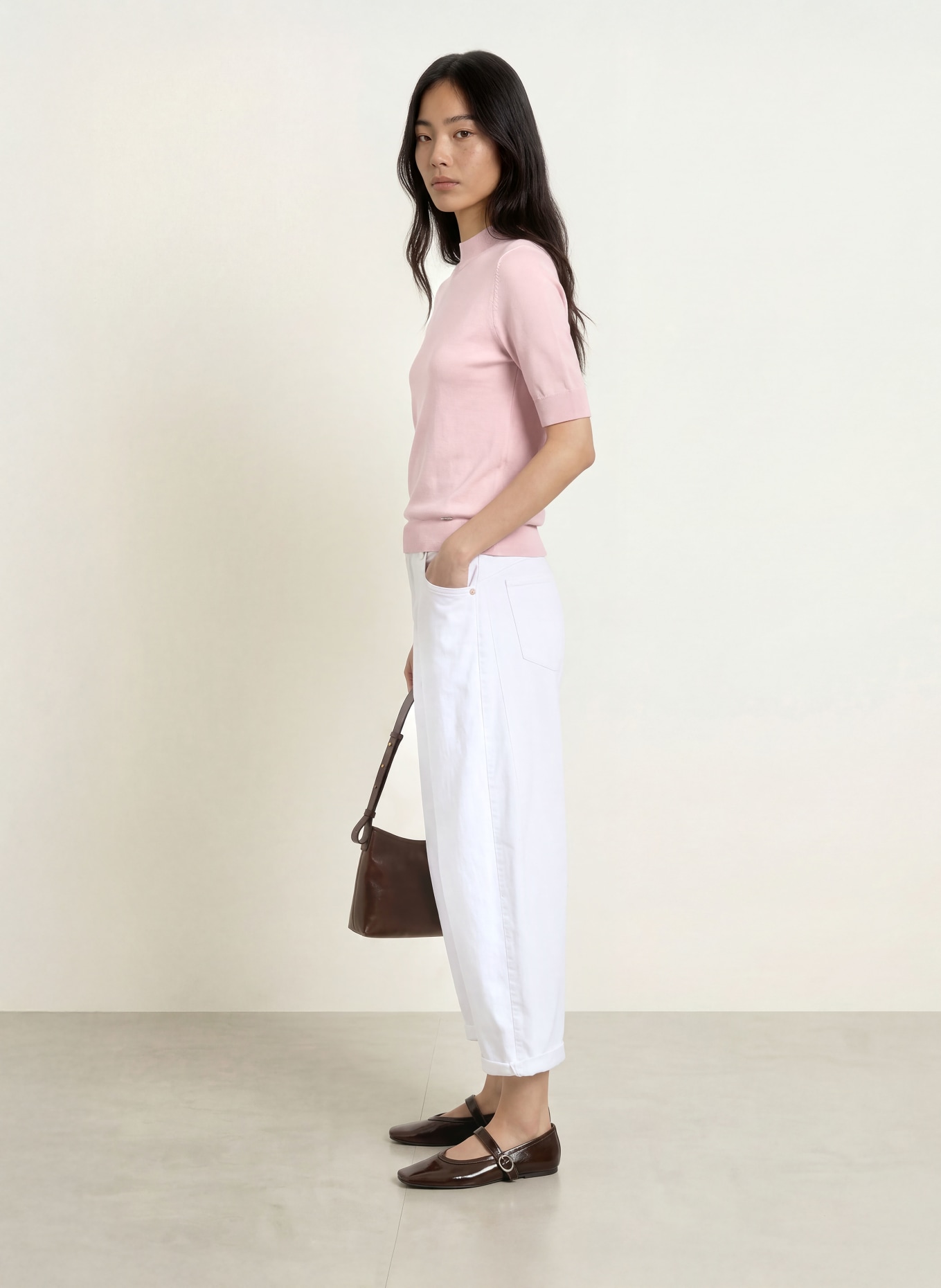 MORE & MORE Knit shirt: ROSE
