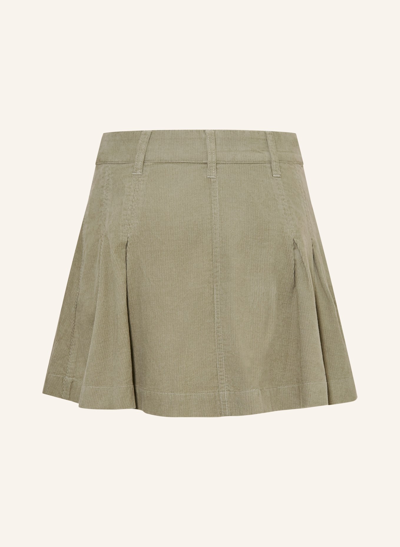 TOMMY HILFIGER Corduroy skirt: KHAKI