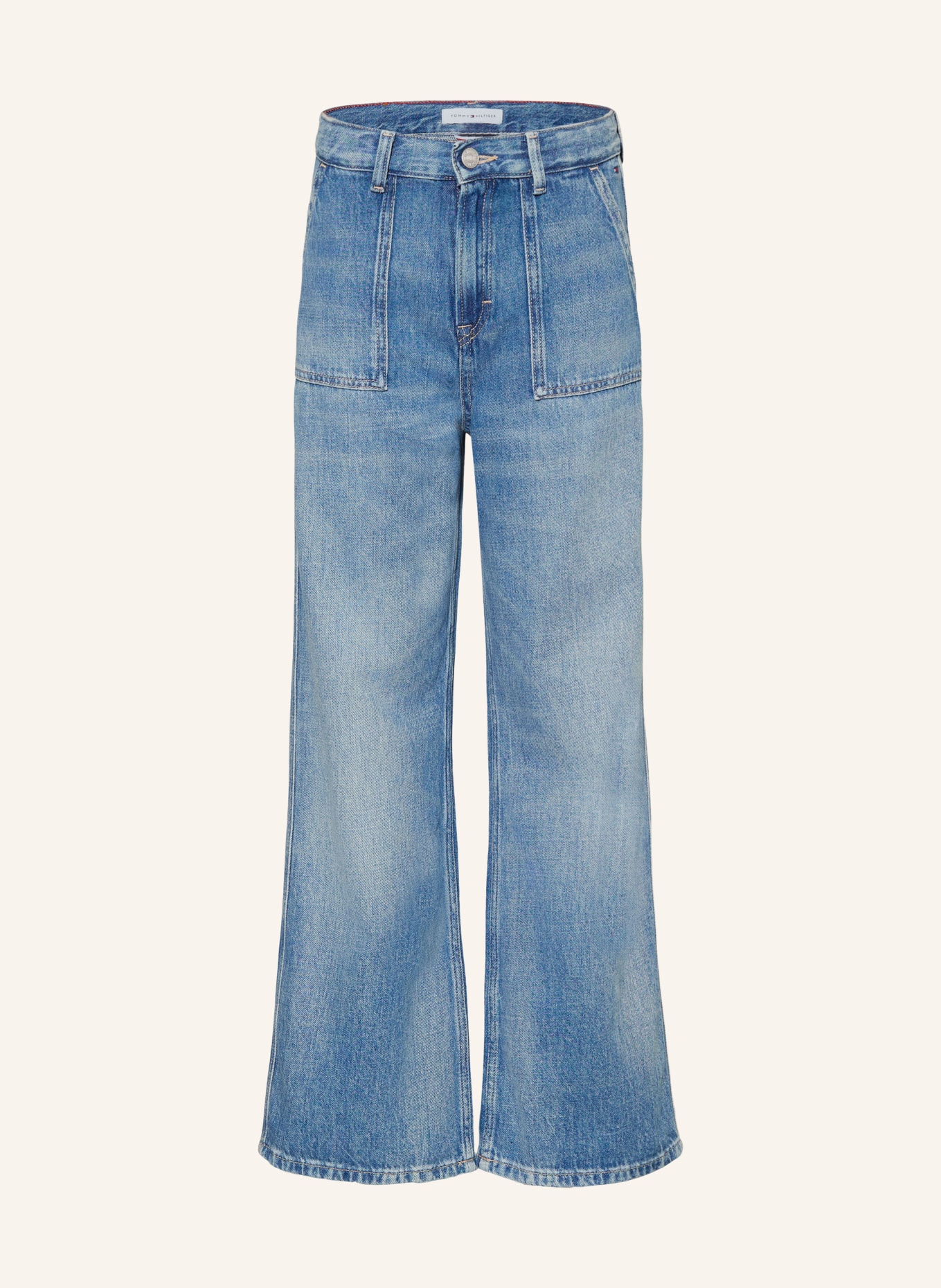 TOMMY HILFIGER MABEL Wide-Leg Jeans: 1AC Lightused