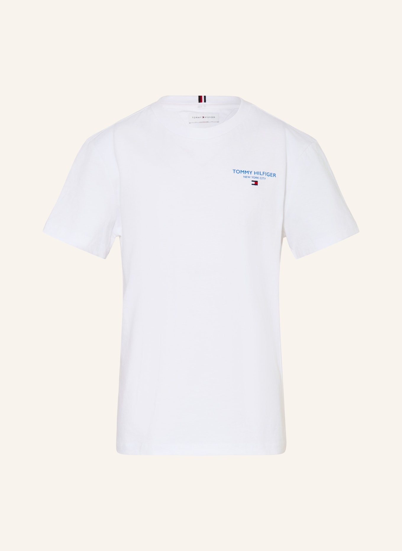 TOMMY HILFIGER T-Shirt: WEISS