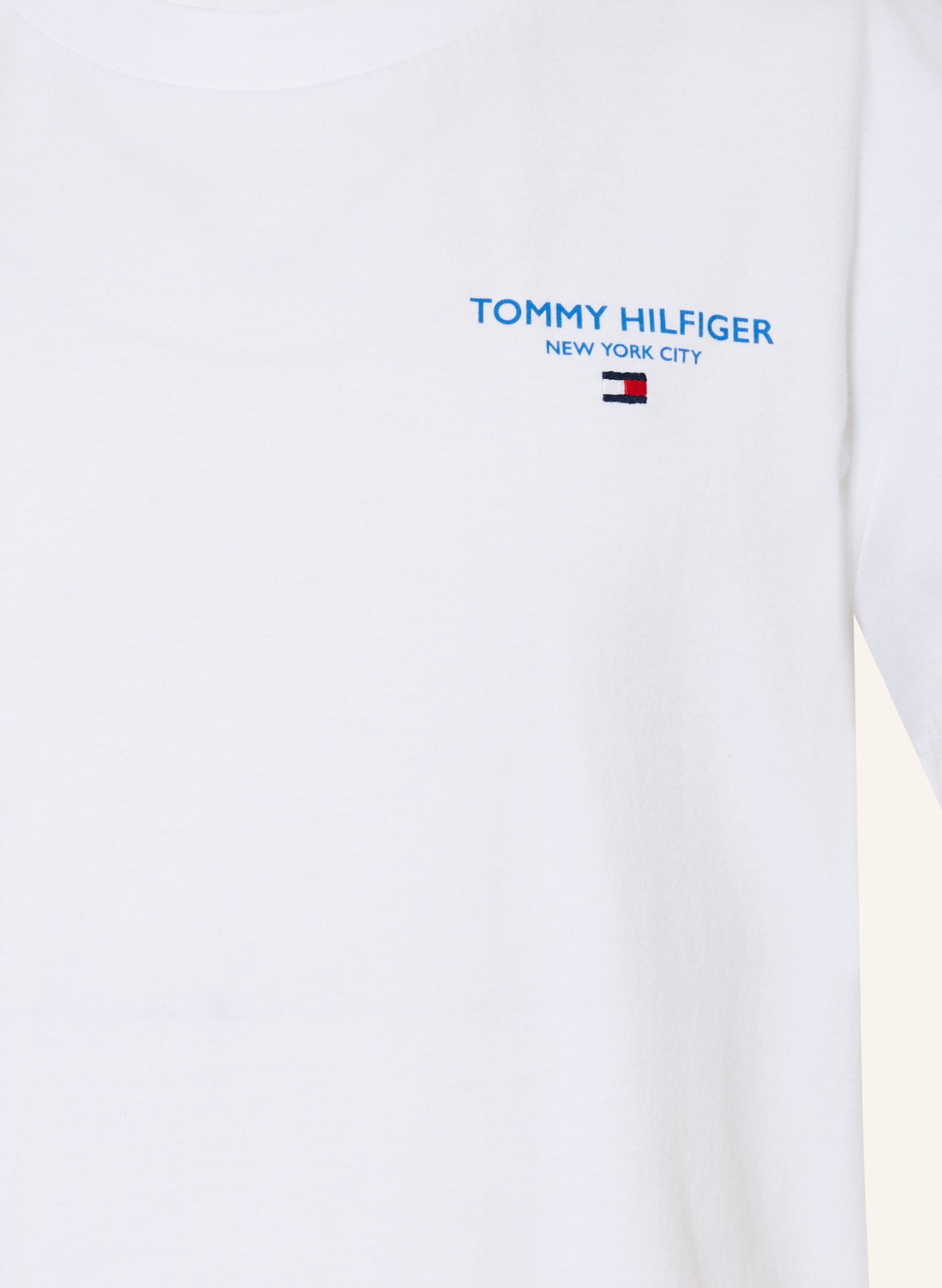 TOMMY HILFIGER T-Shirt: WEISS