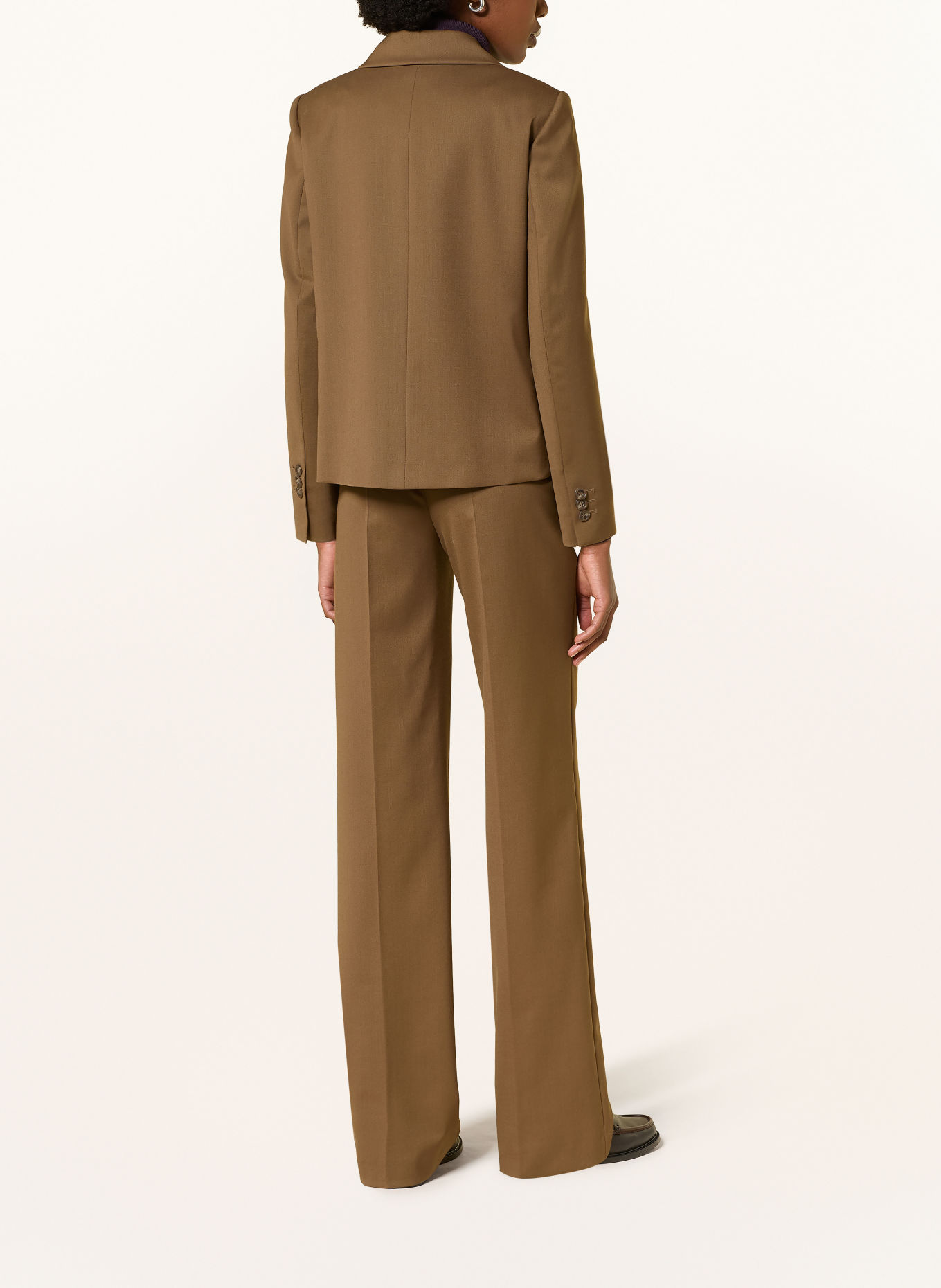 LUISA CERANO Blazer: COGNAC