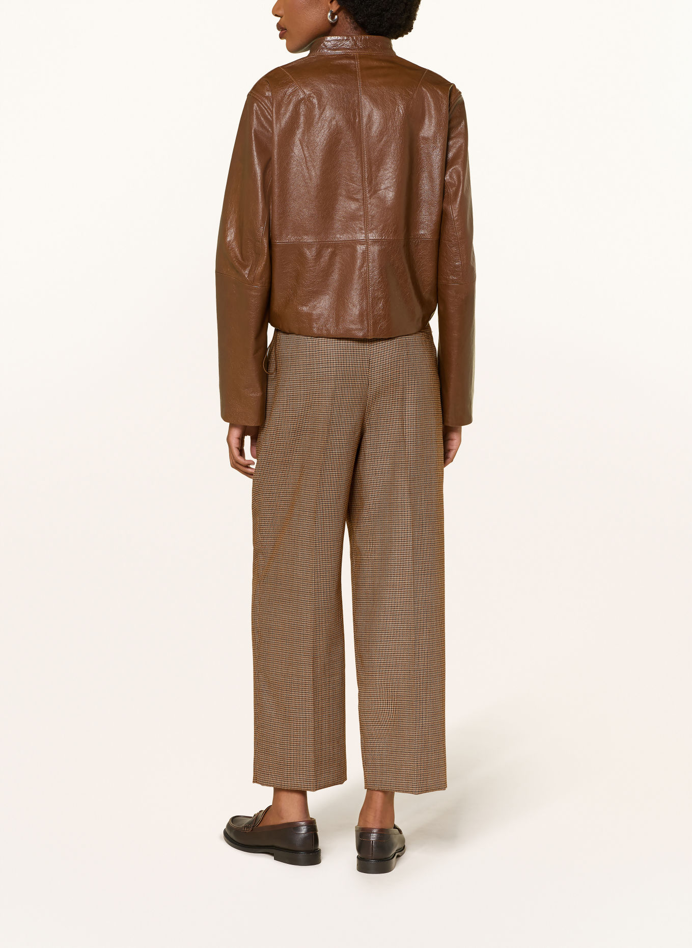 LUISA CERANO Culottes: BEIGE / BROWN / BLACK