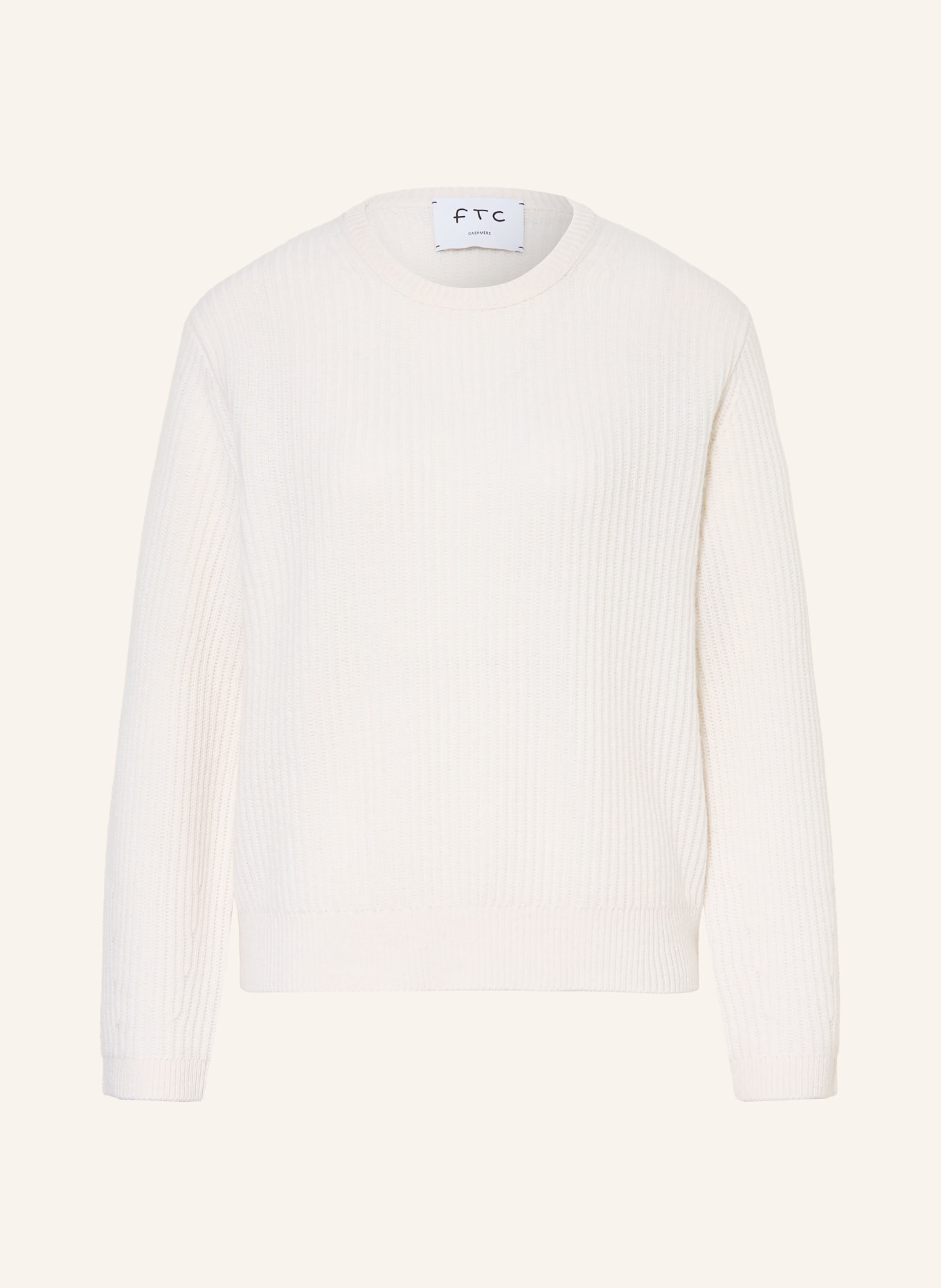 FTC CASHMERE Pull en cachemire: BLANC