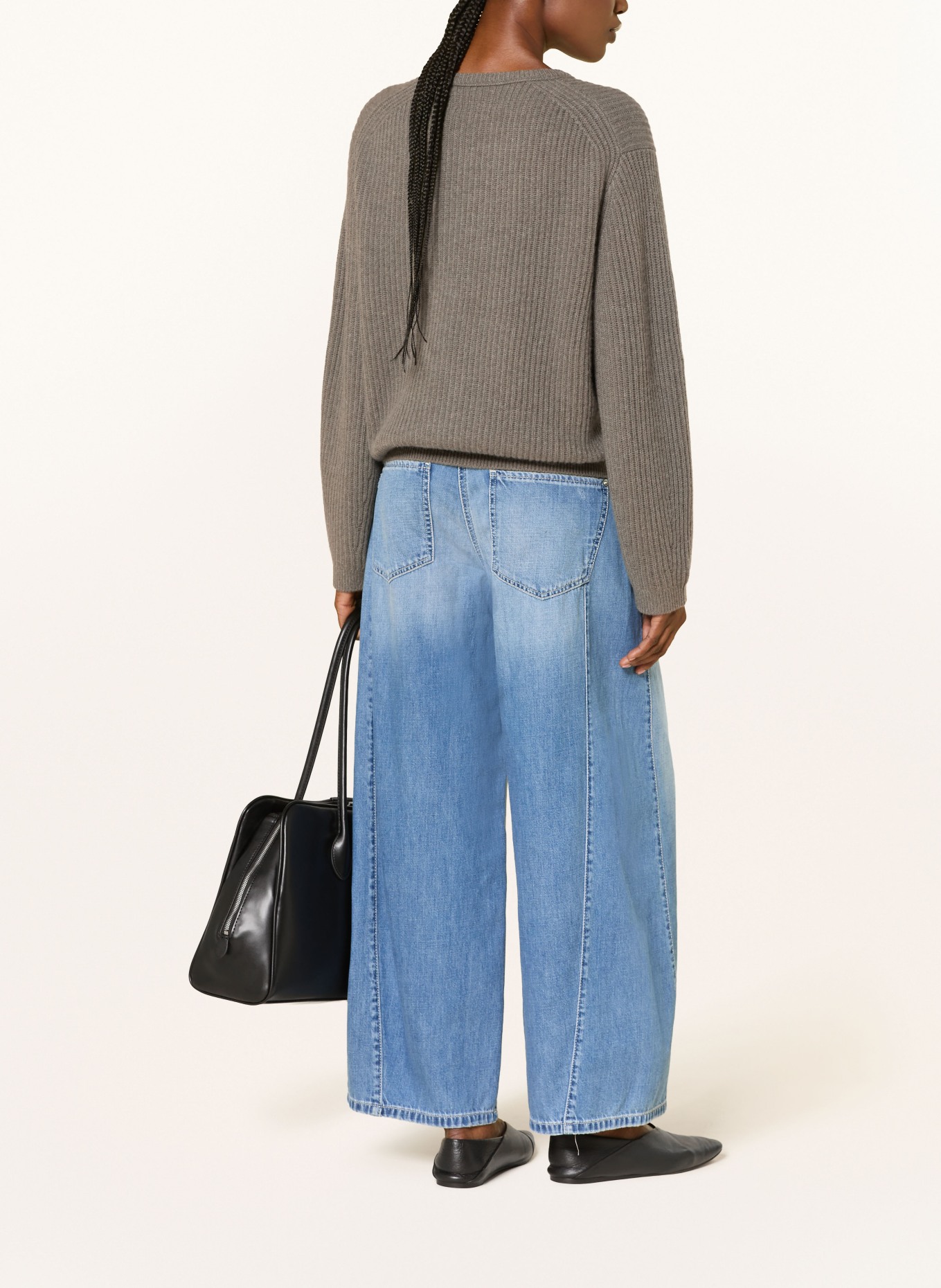 FTC CASHMERE Cashmere Sweater: TAUPE