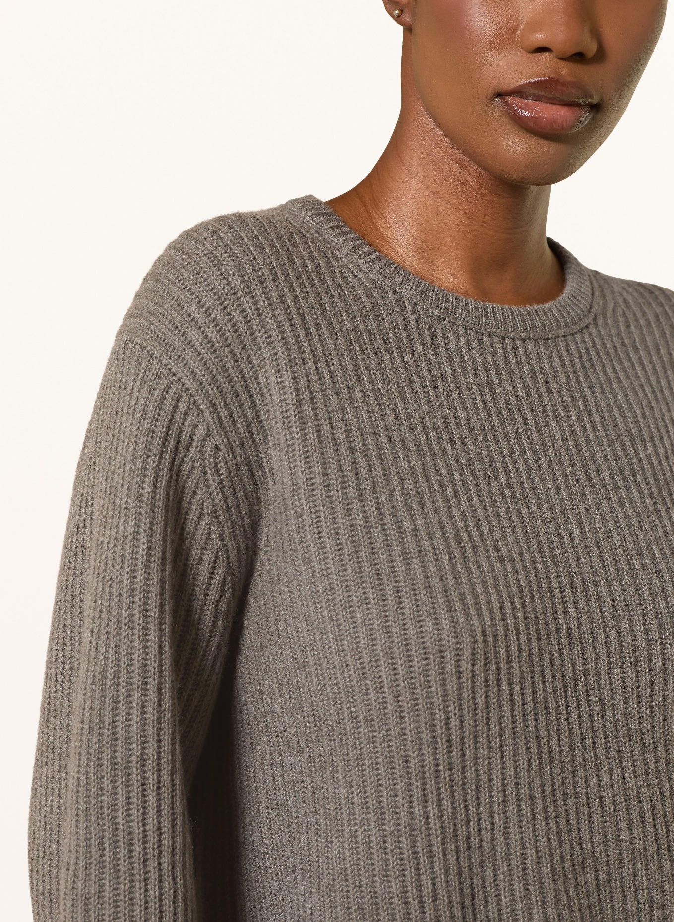 FTC CASHMERE Cashmere Sweater: TAUPE