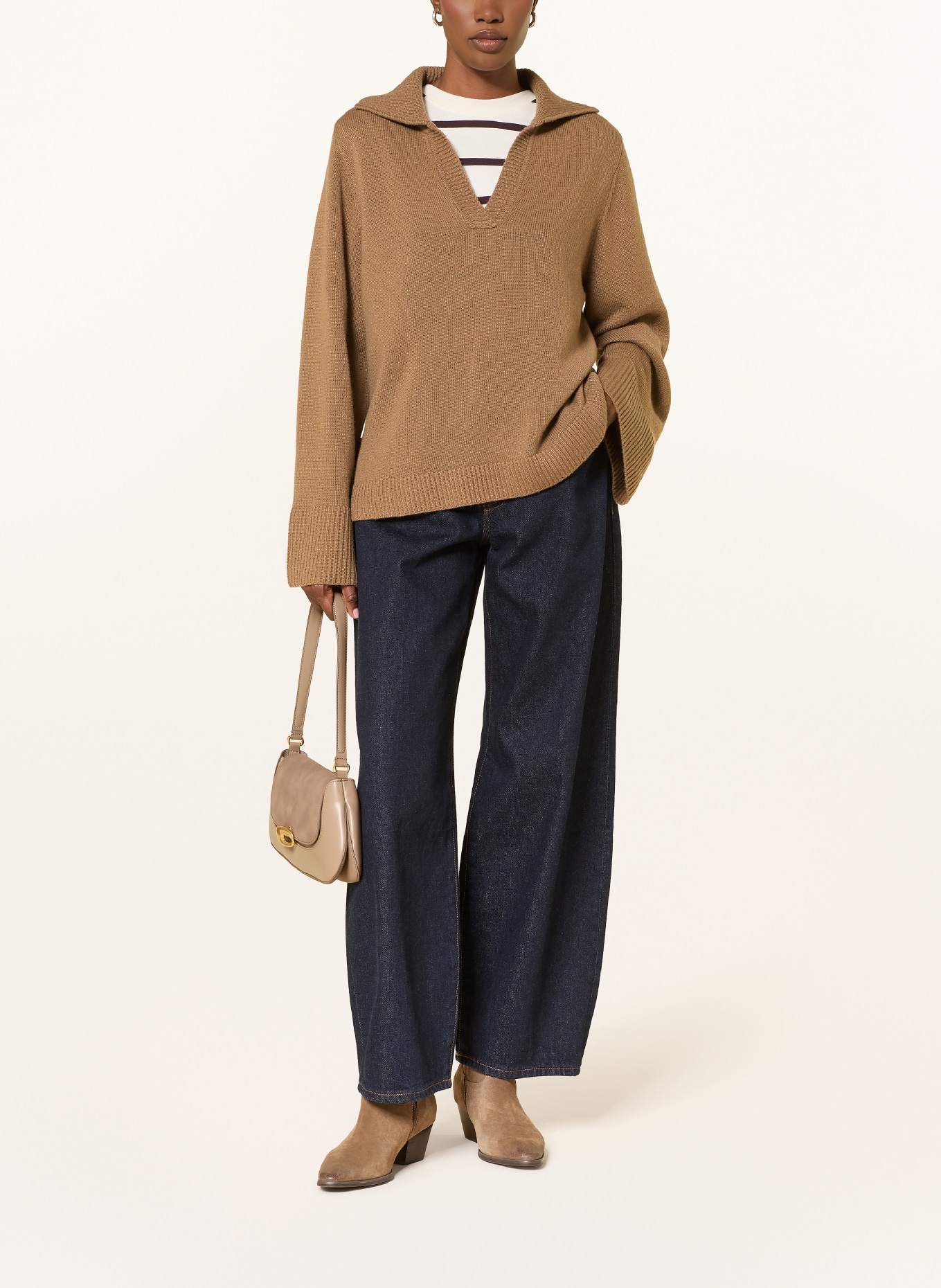 FTC CASHMERE Pull en cachemire: CHAMEAU
