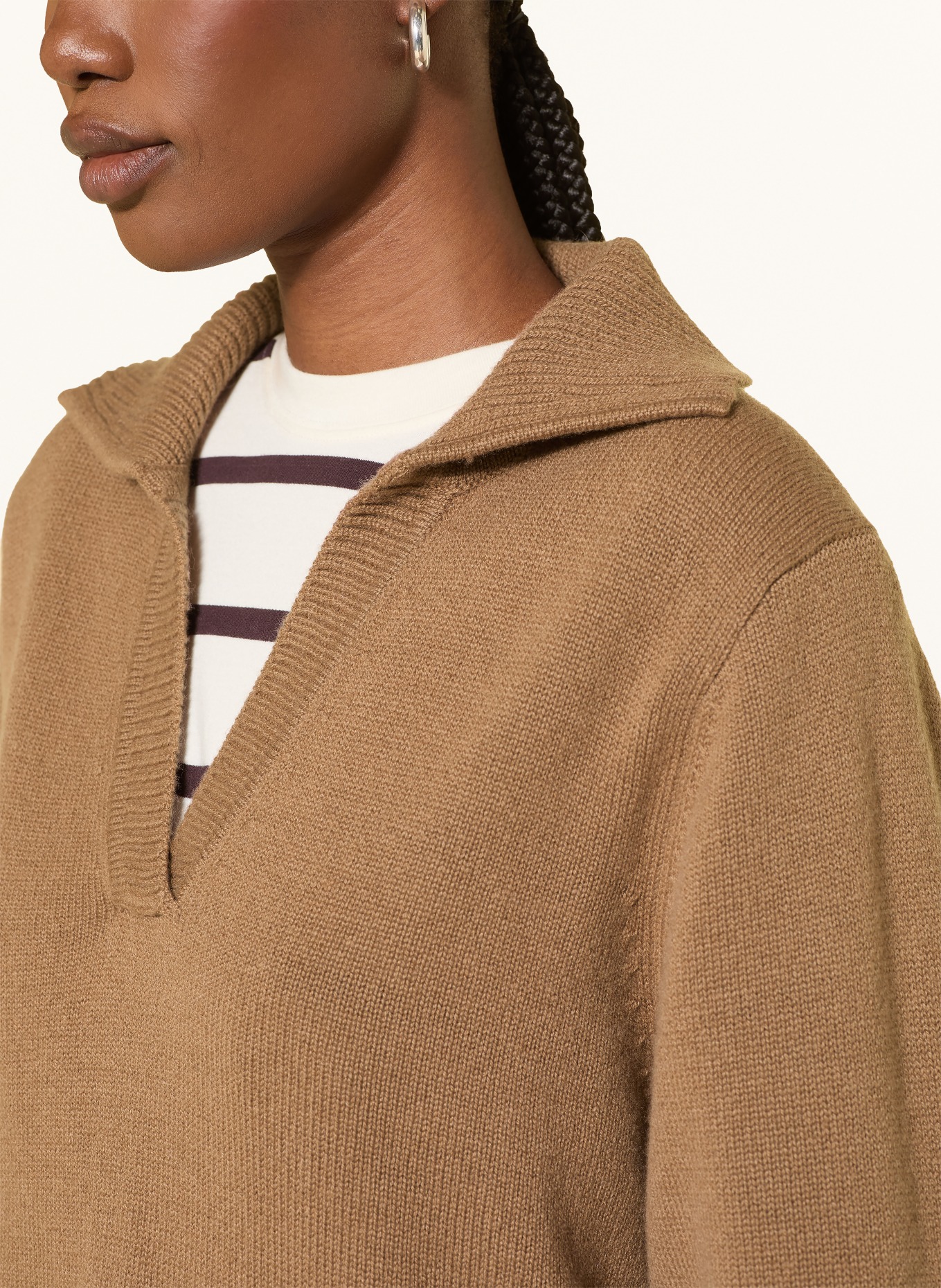 FTC CASHMERE Pull en cachemire: CHAMEAU