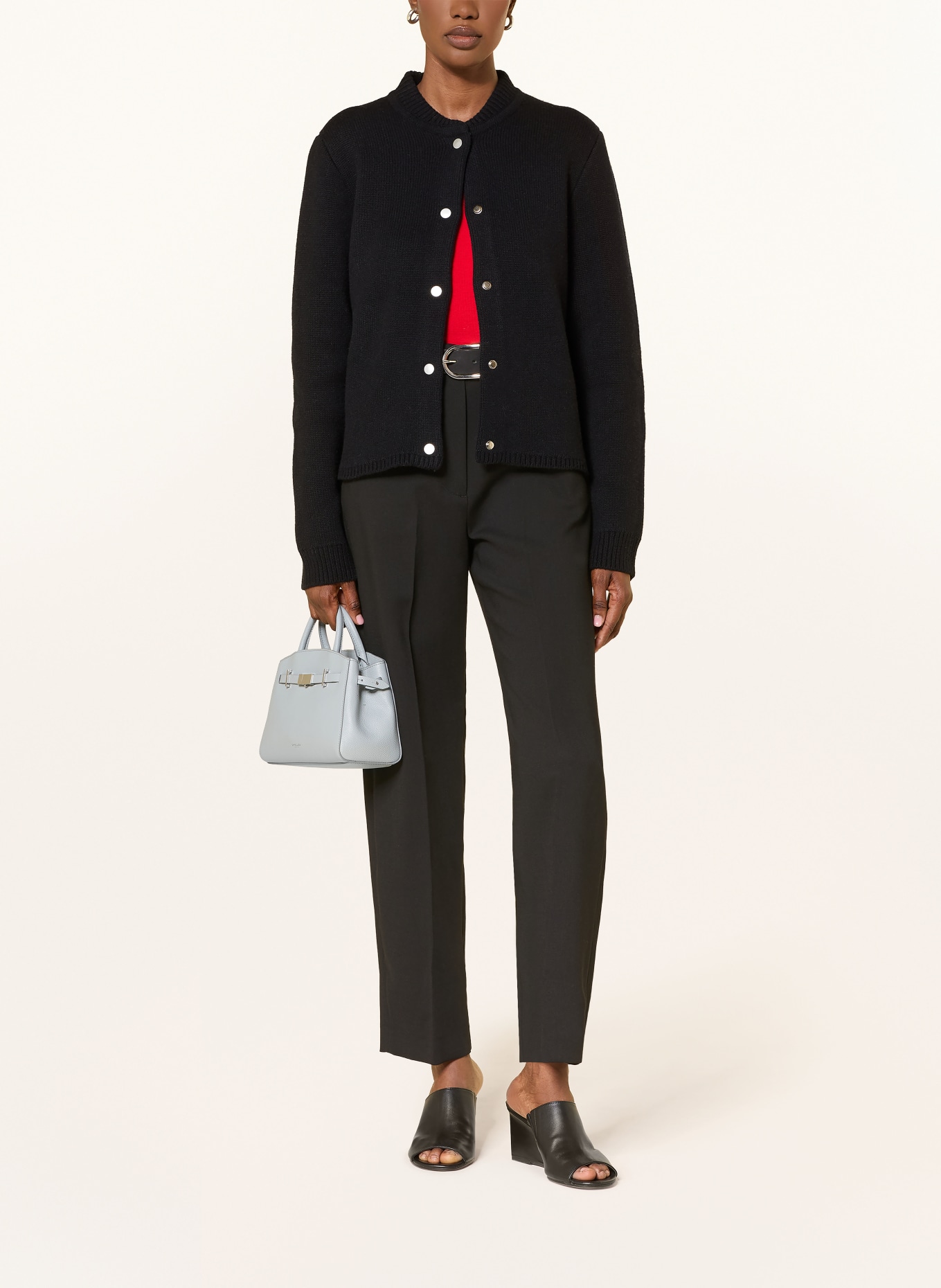 FTC CASHMERE Cardigan: BLACK