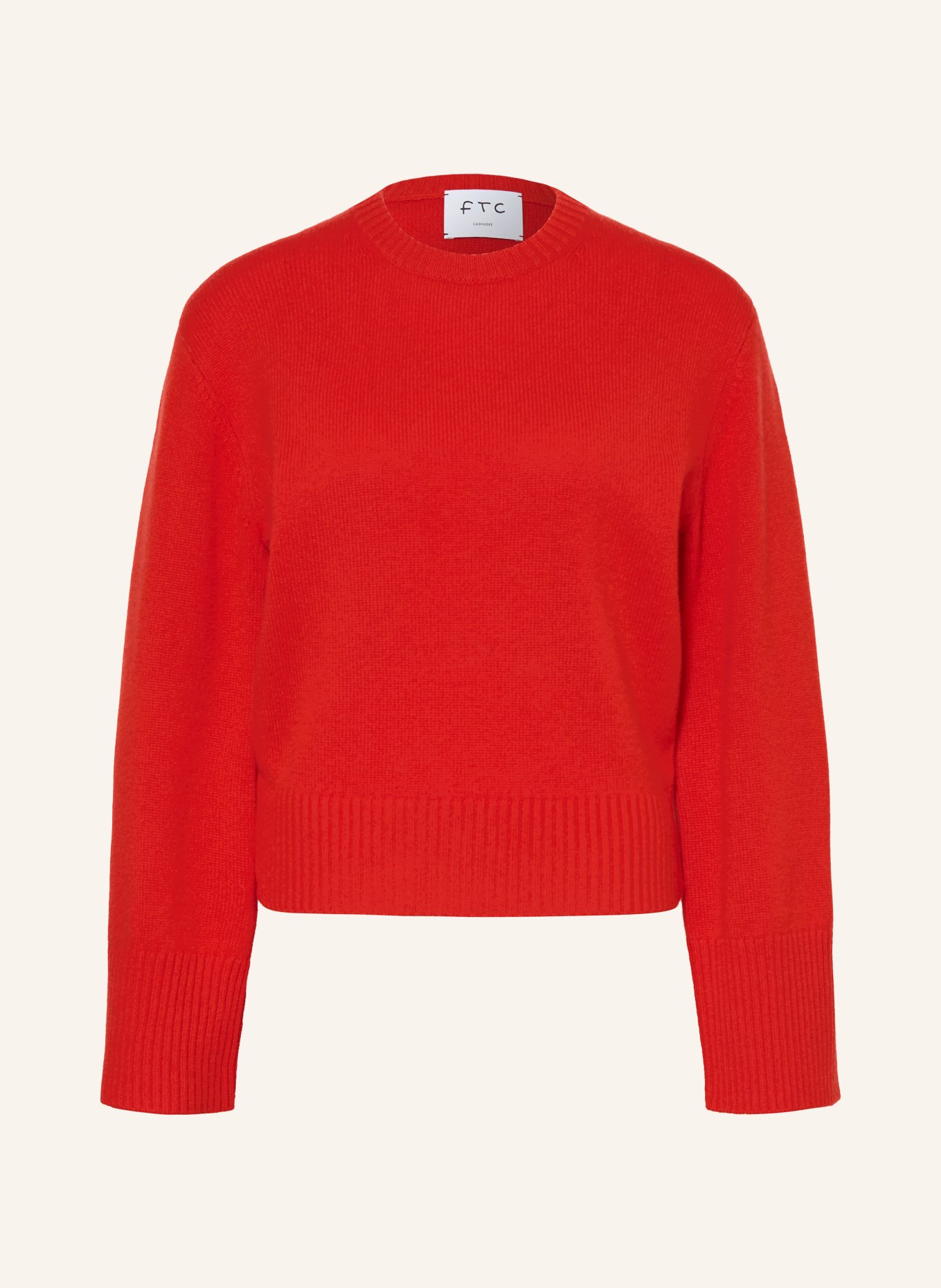 FTC CASHMERE Cashmere-Pullover: ROT