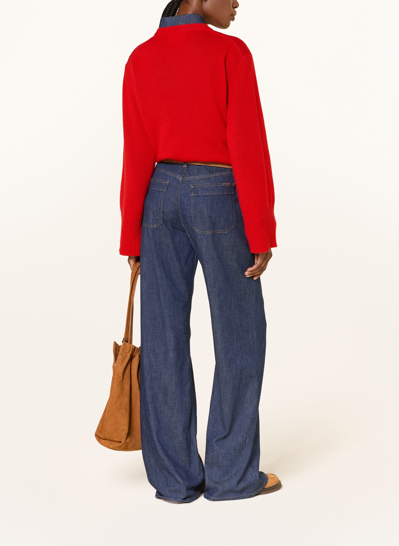 FTC CASHMERE Cashmere-Pullover: ROT
