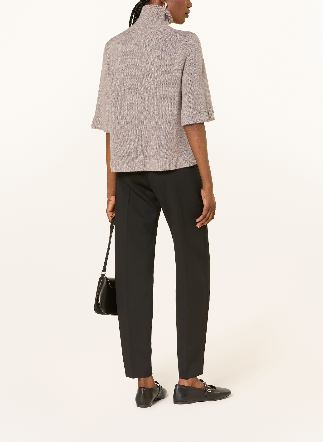 FTC CASHMERE Haut en maille en cachemire: TAUPE