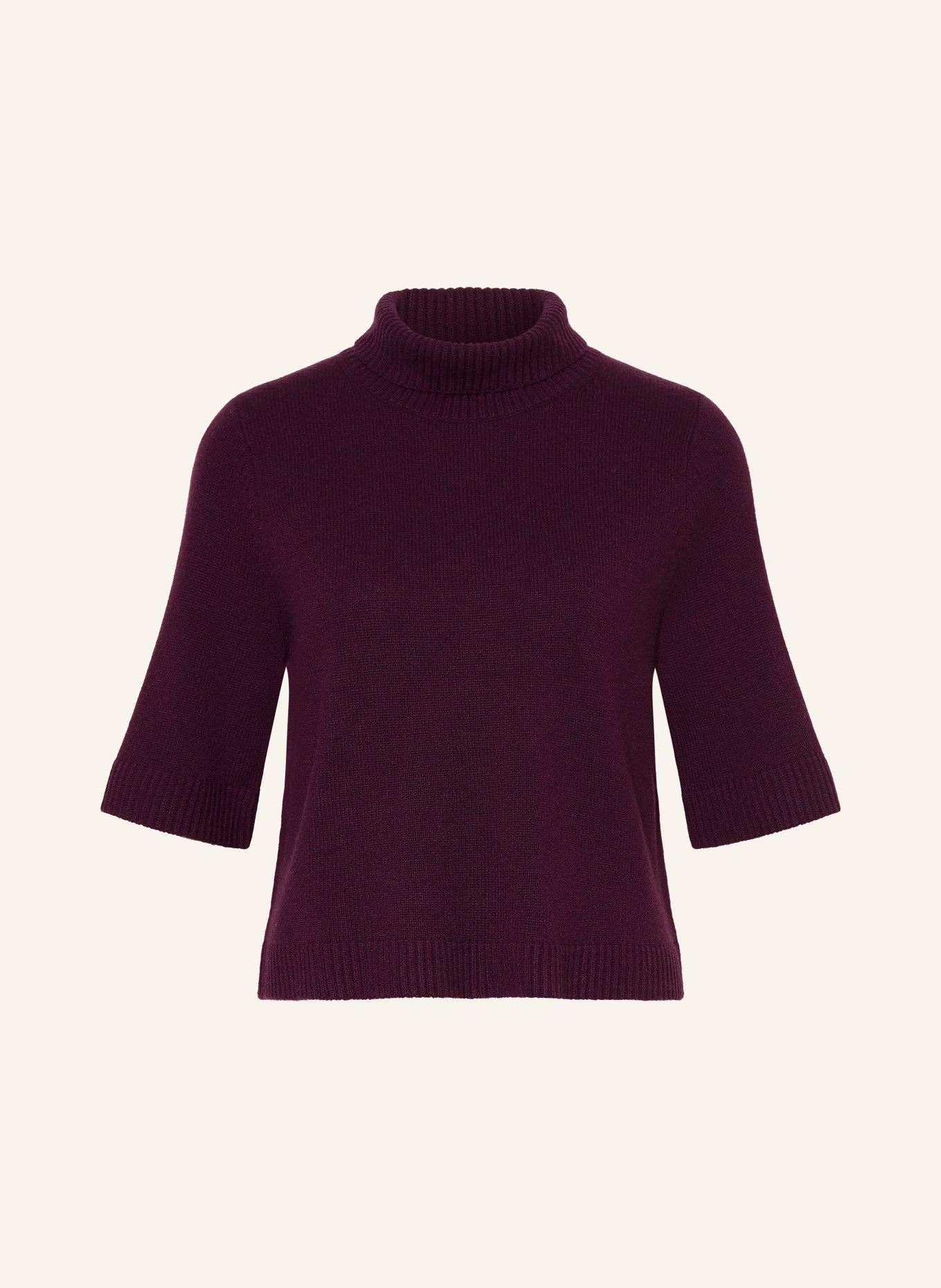 FTC CASHMERE Haut en maille en cachemire: FUCHSIA